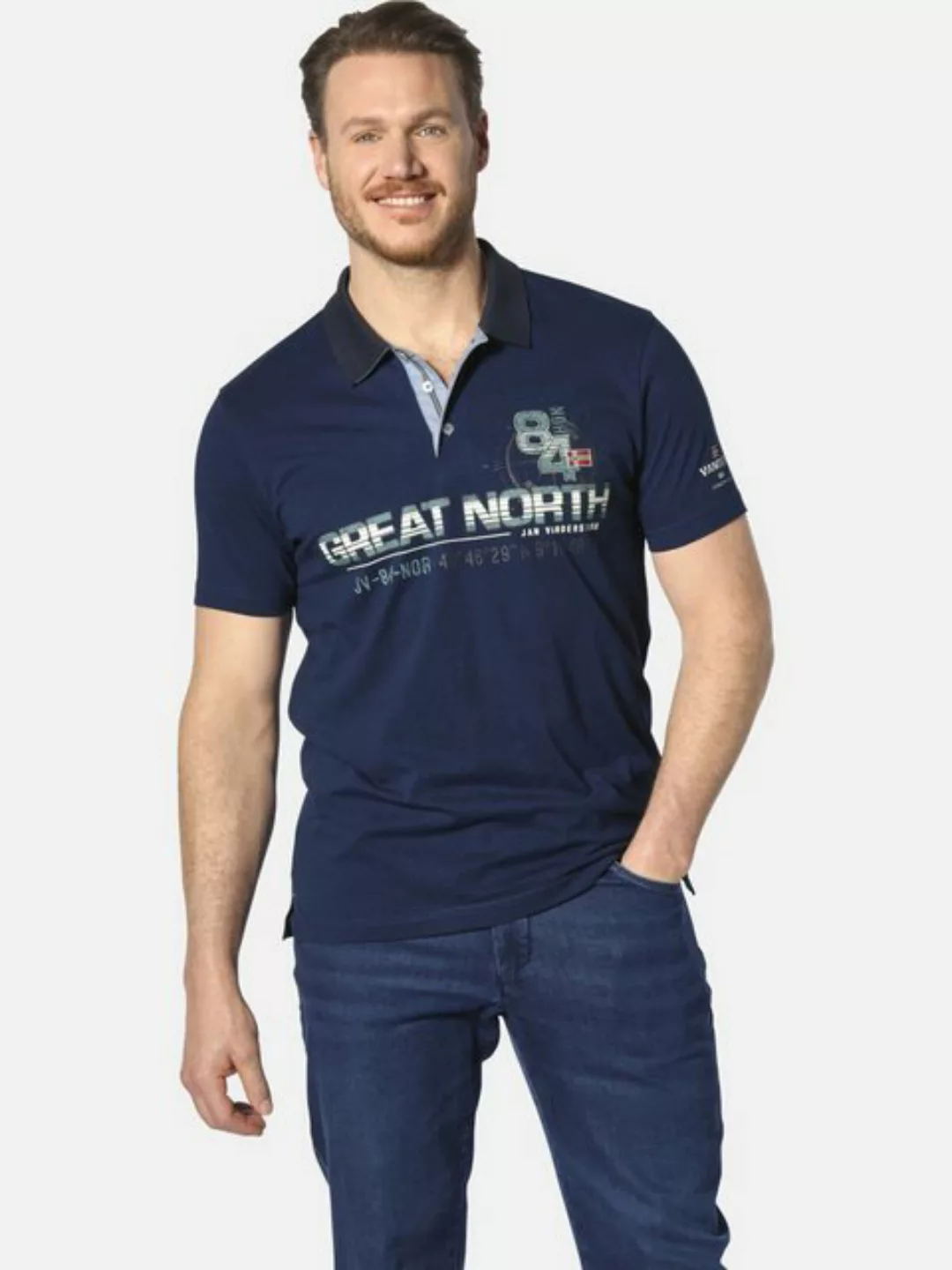 Jan Vanderstorm Poloshirt GIZUR günstig online kaufen