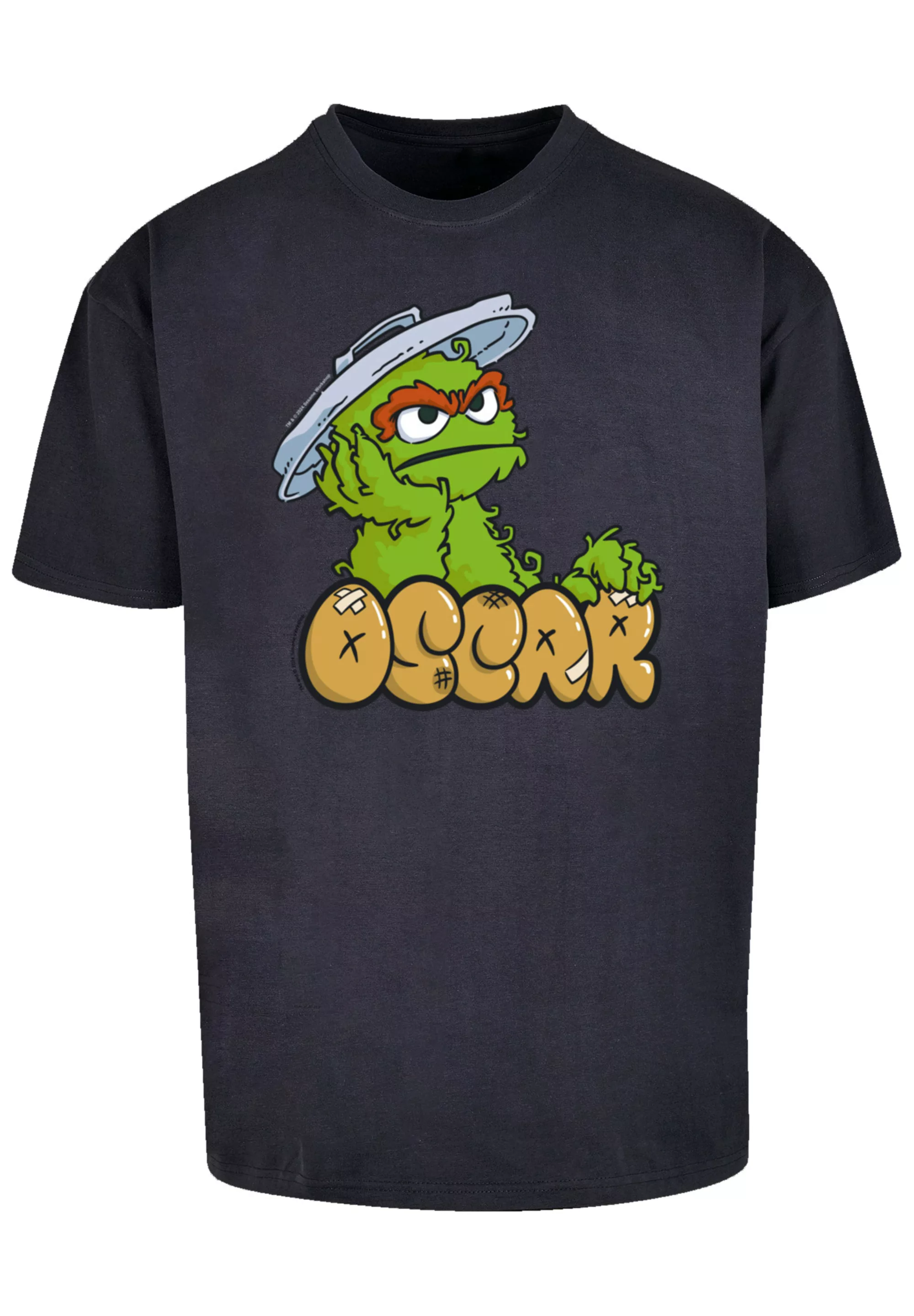 F4NT4STIC T-Shirt "Sesamstraße Oscar Annoyed", Premium Qualität, Weihnachts günstig online kaufen