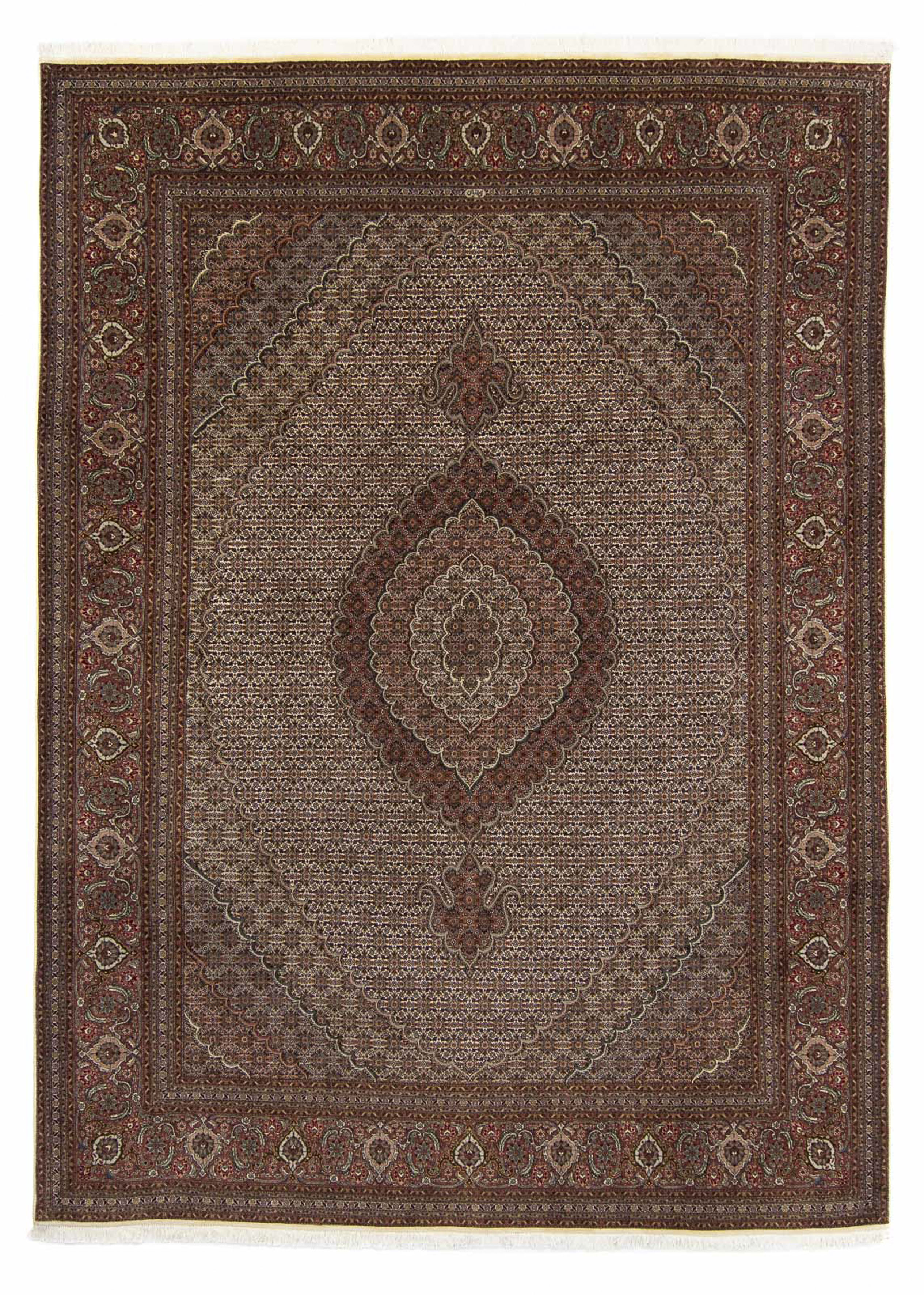 morgenland Orientteppich »Perser - Täbriz - 353 x 245 cm - braun«, rechteck günstig online kaufen