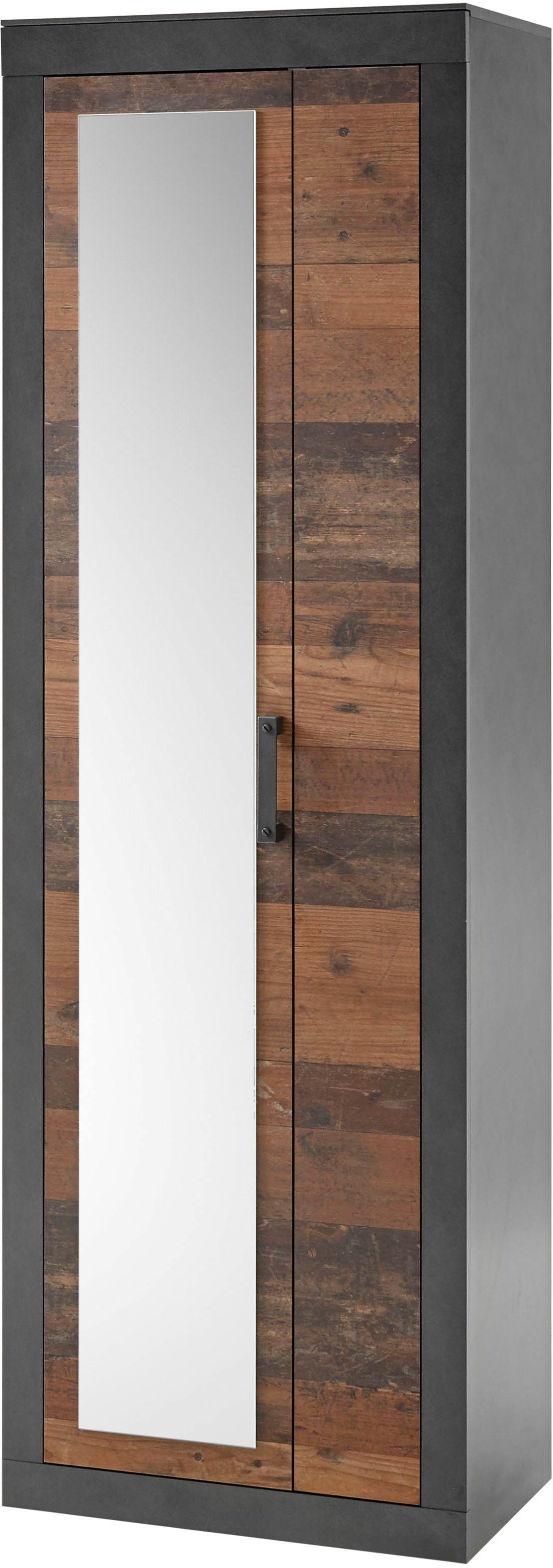 Home affaire Garderobenschrank "BROOKLYN", Höhe ca. 201 cm günstig online kaufen