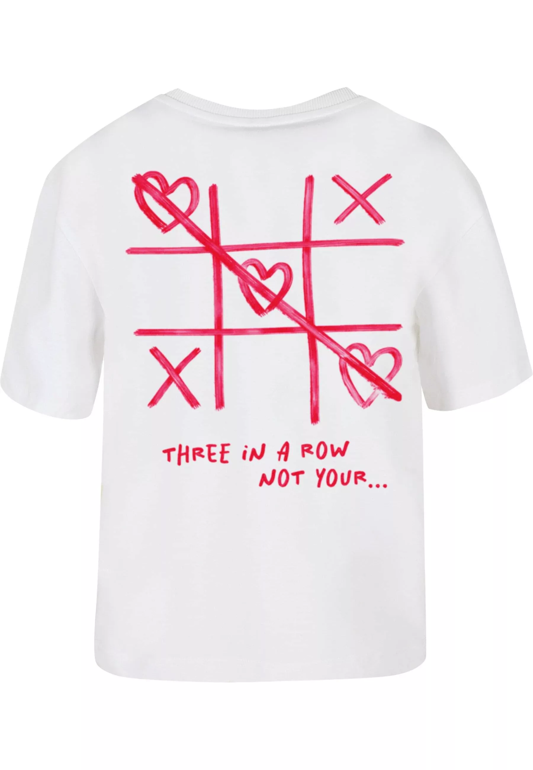 Miss Tee T-Shirt "Miss Tee Damen Three In A Row Tee" günstig online kaufen