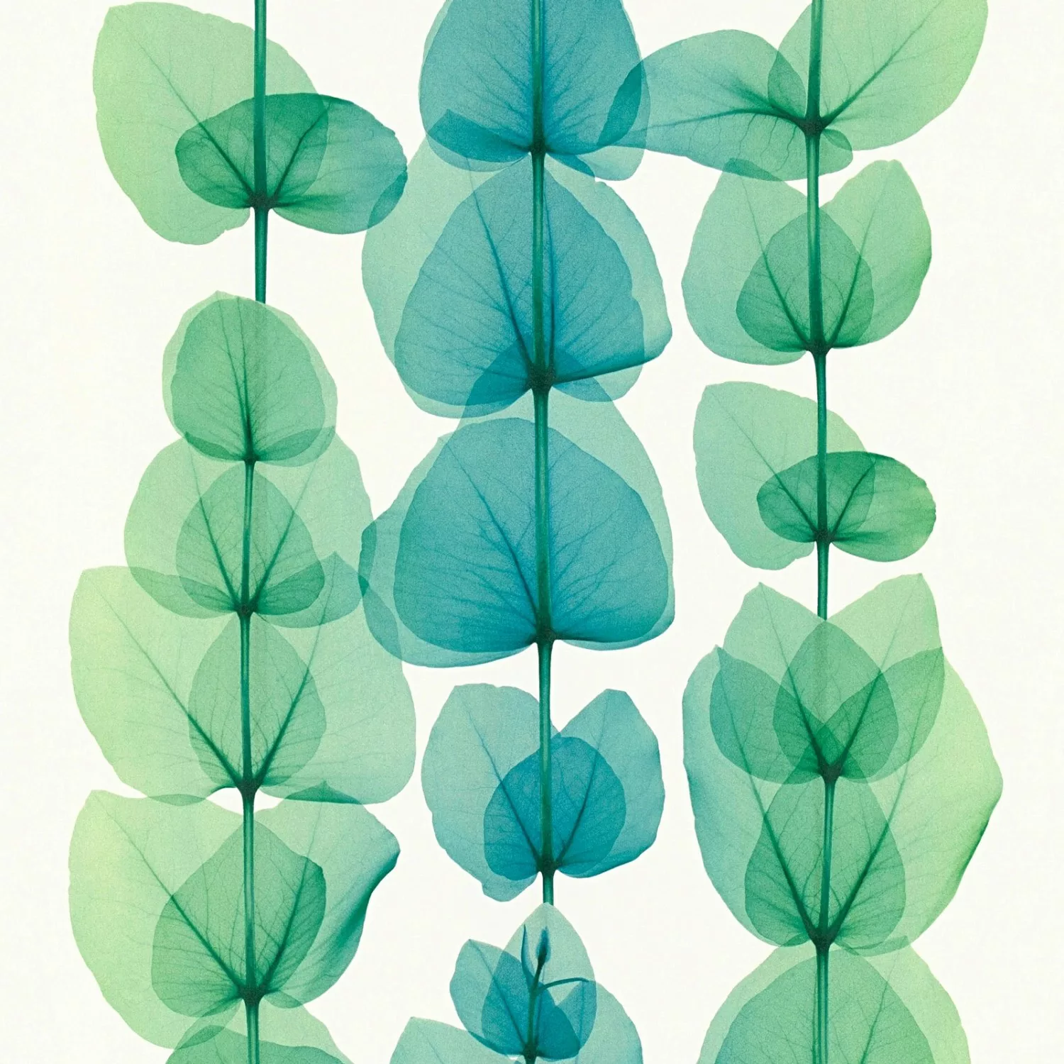 Bricoflor ausgefallene Blätter Tapete Vlies Mustertapete mit Blättern in We günstig online kaufen
