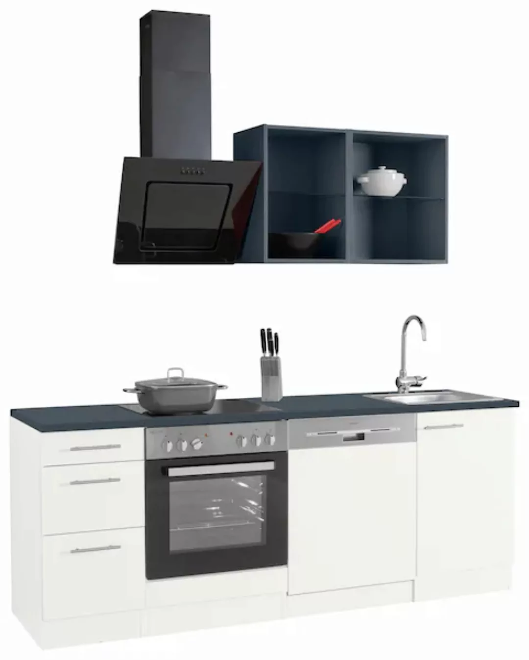 OPTIFIT Küchenzeile "Mini", ohne E-Geräte, Breite 210 cm günstig online kaufen