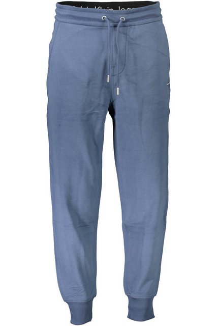 Calvin Klein Jeans 5-Pocket-Hose Herren-Sporthose Blau – Angeraute Stoffqua günstig online kaufen