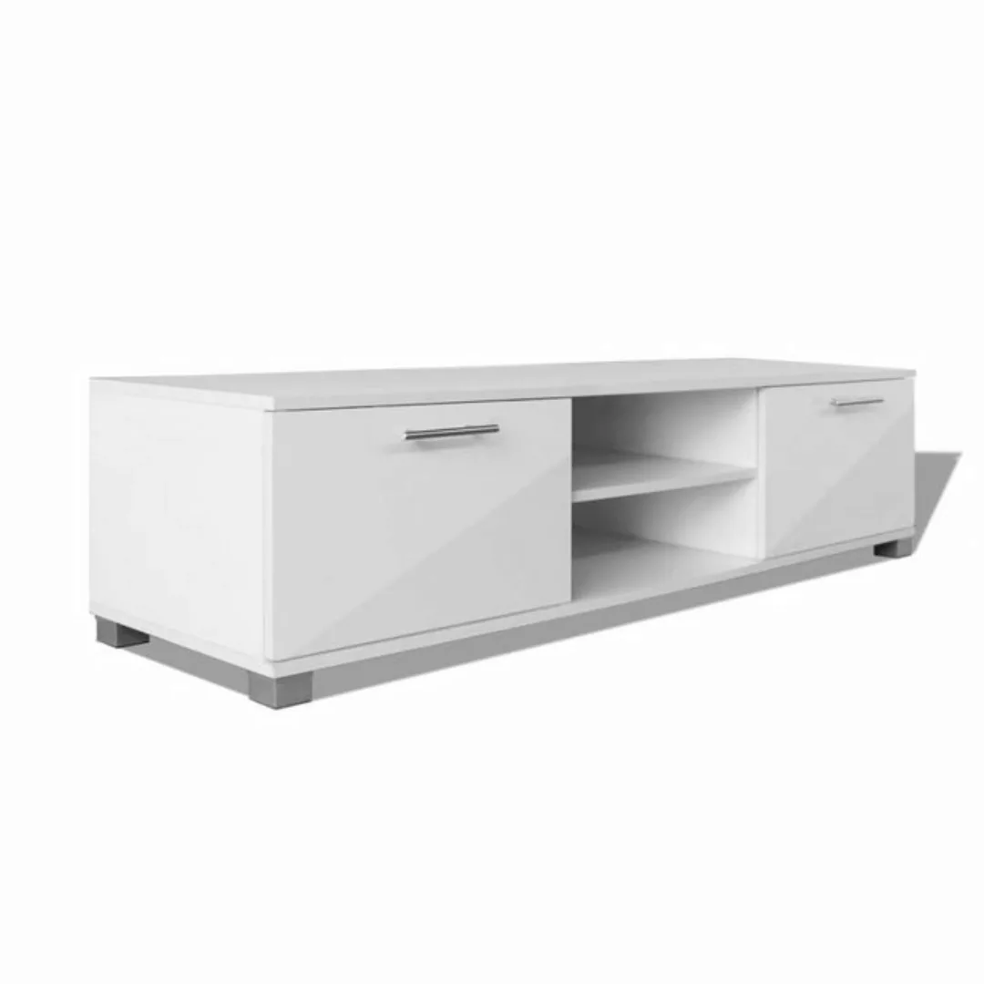 vidaXL TV-Schrank TV-Schrank Hochglanz-Weiß 120x40,5x35 cm (1-St) günstig online kaufen