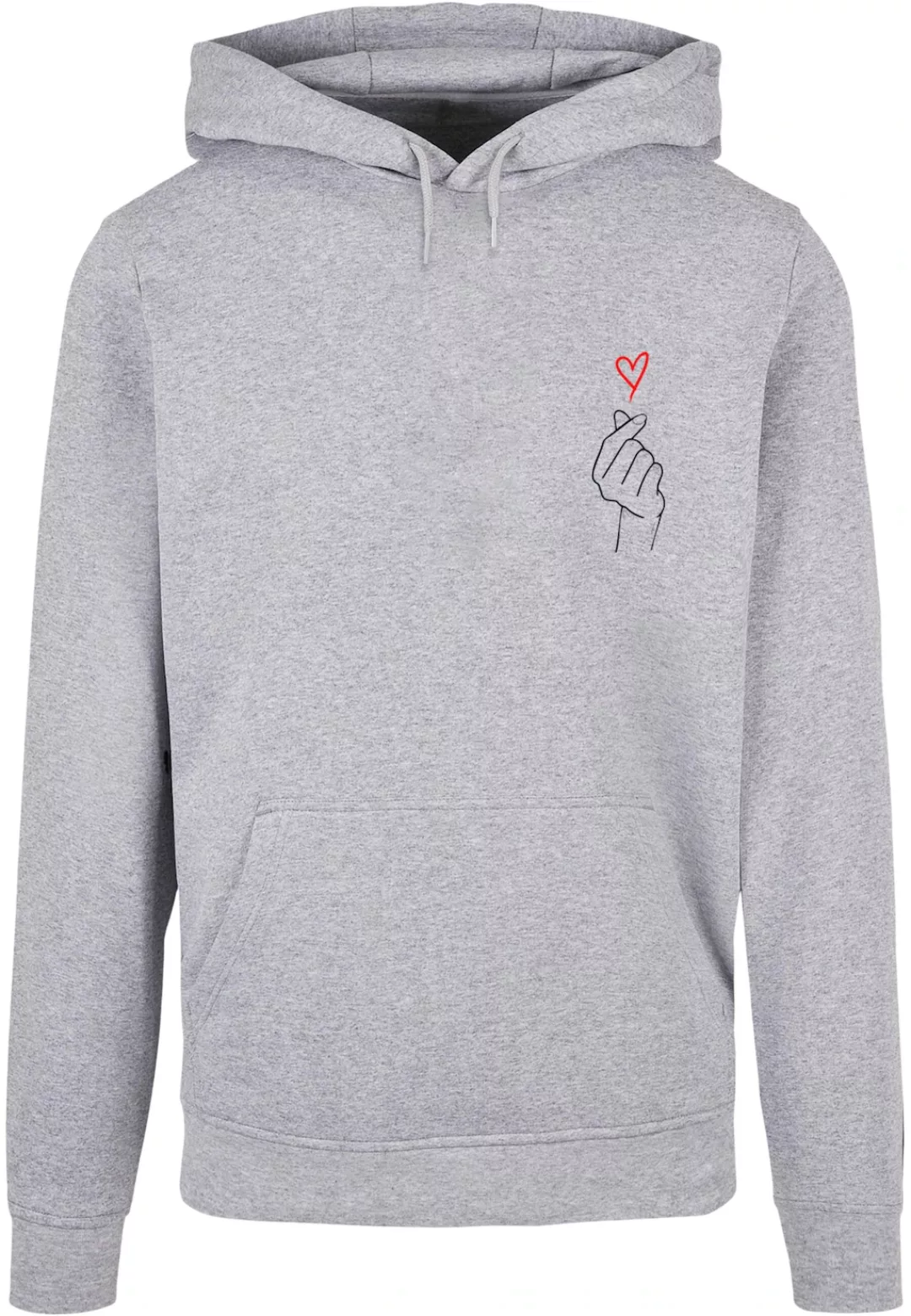 Merchcode Kapuzensweatshirt "Merchcode Herren K Heart Basic Hoody" günstig online kaufen