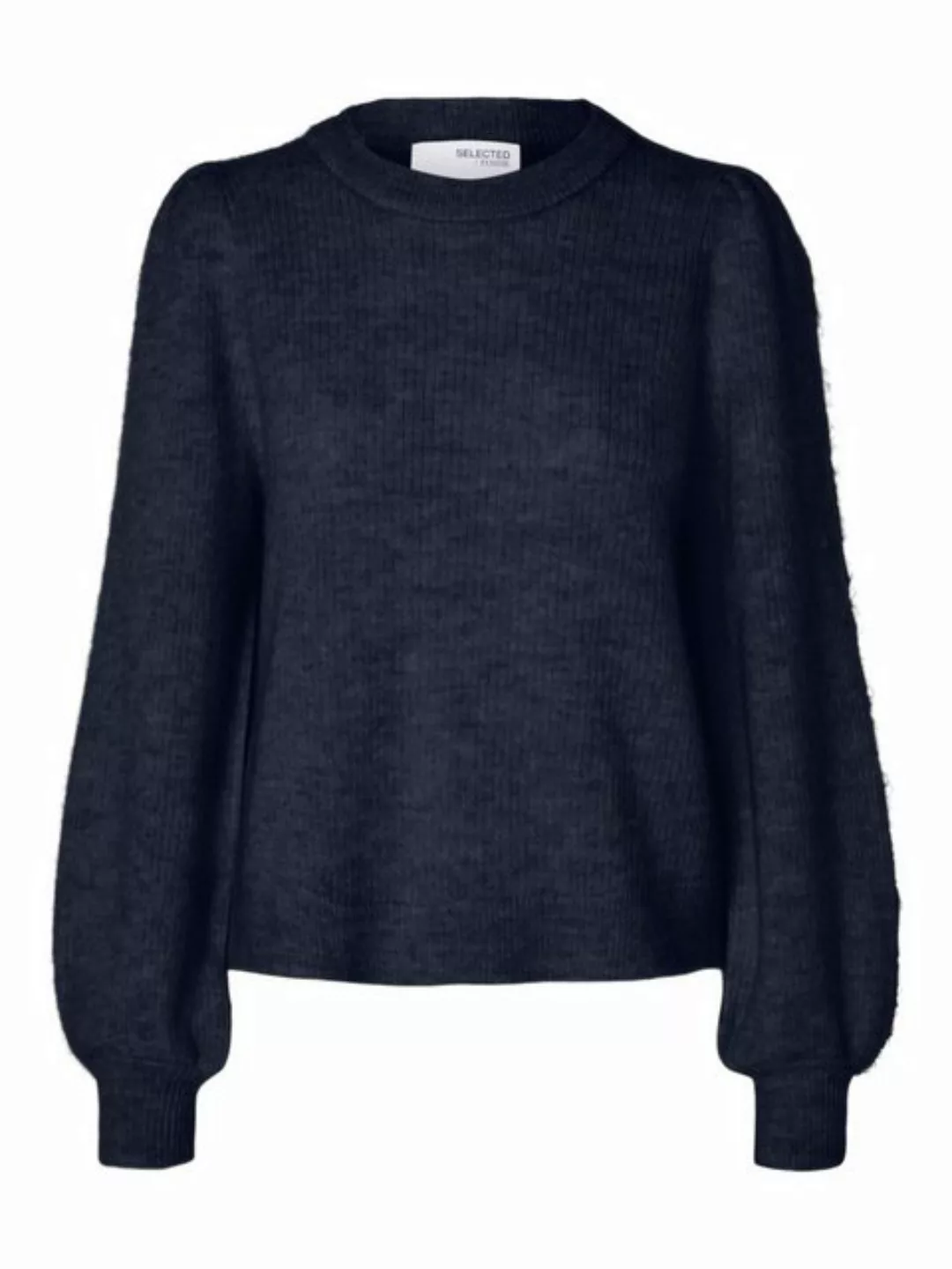 SELECTED FEMME Strickpullover SLFLulu (1-tlg) Drapiert/gerafft günstig online kaufen