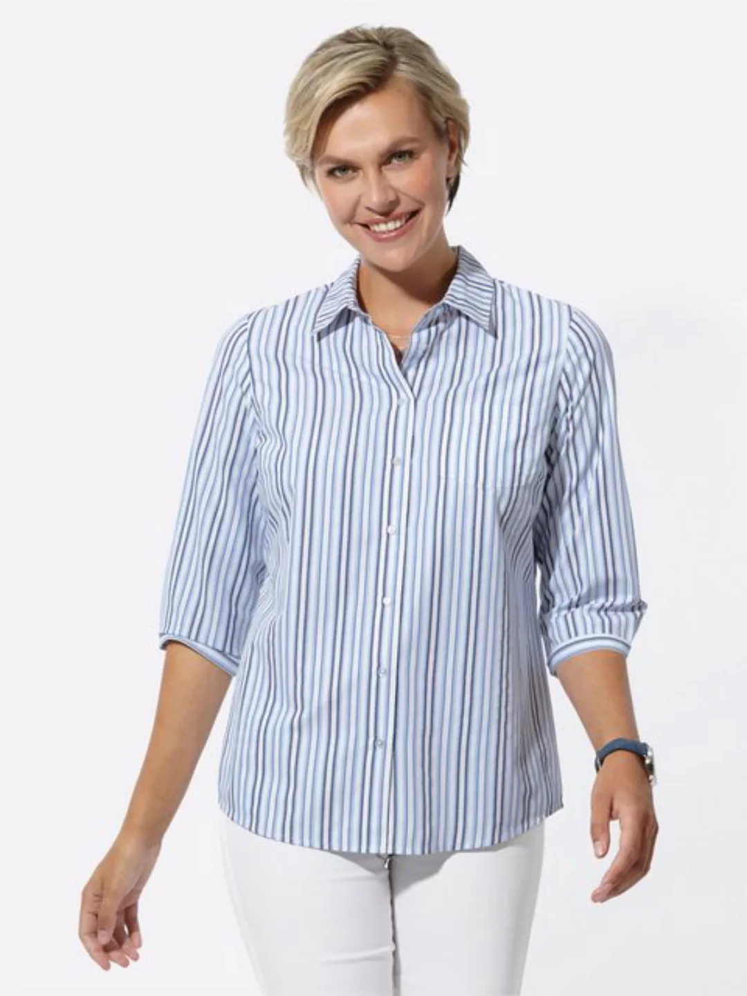 Witt Klassische Bluse Gestreifte Bluse günstig online kaufen