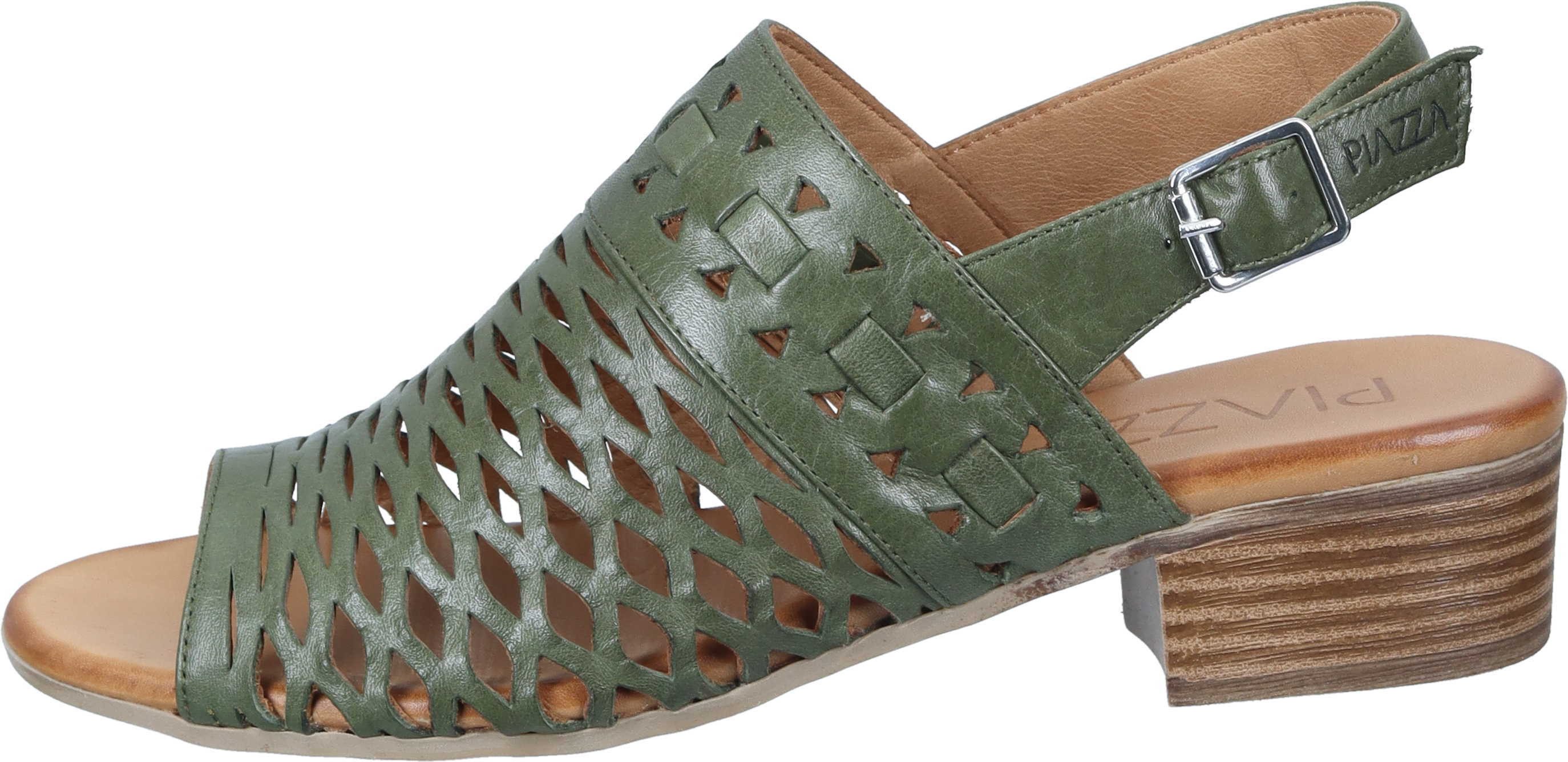 Piazza Sandalen Sandalette aus echtem Leder günstig online kaufen