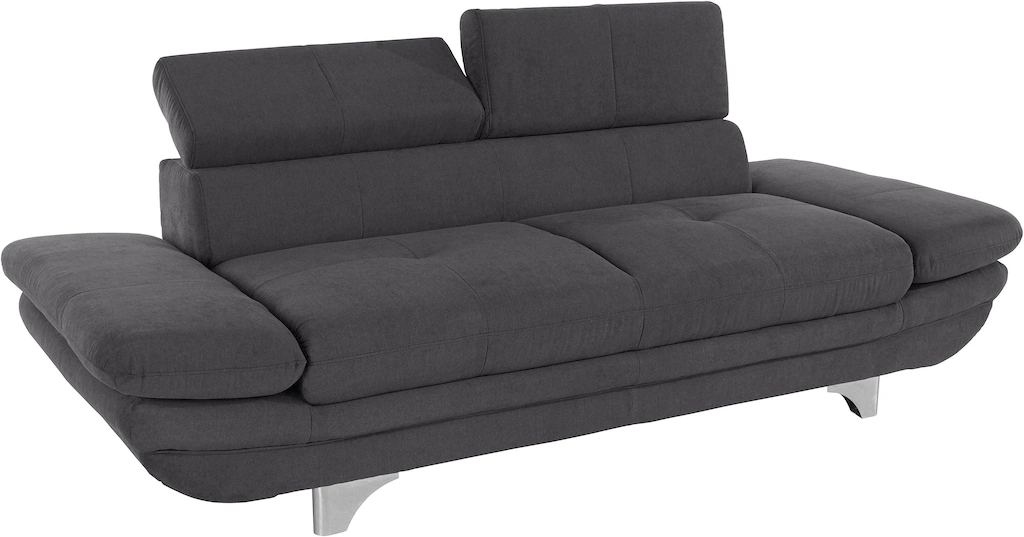 COTTA 2-Sitzer "Enterprise", Big-Sofa, mit Armteilverstellung & Kopfteilver günstig online kaufen