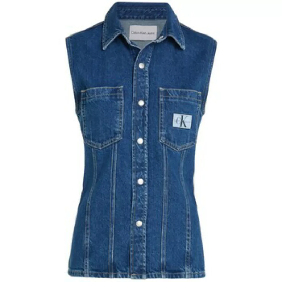 Ck Jeans  Blusen Sleeveless Lean Deni günstig online kaufen