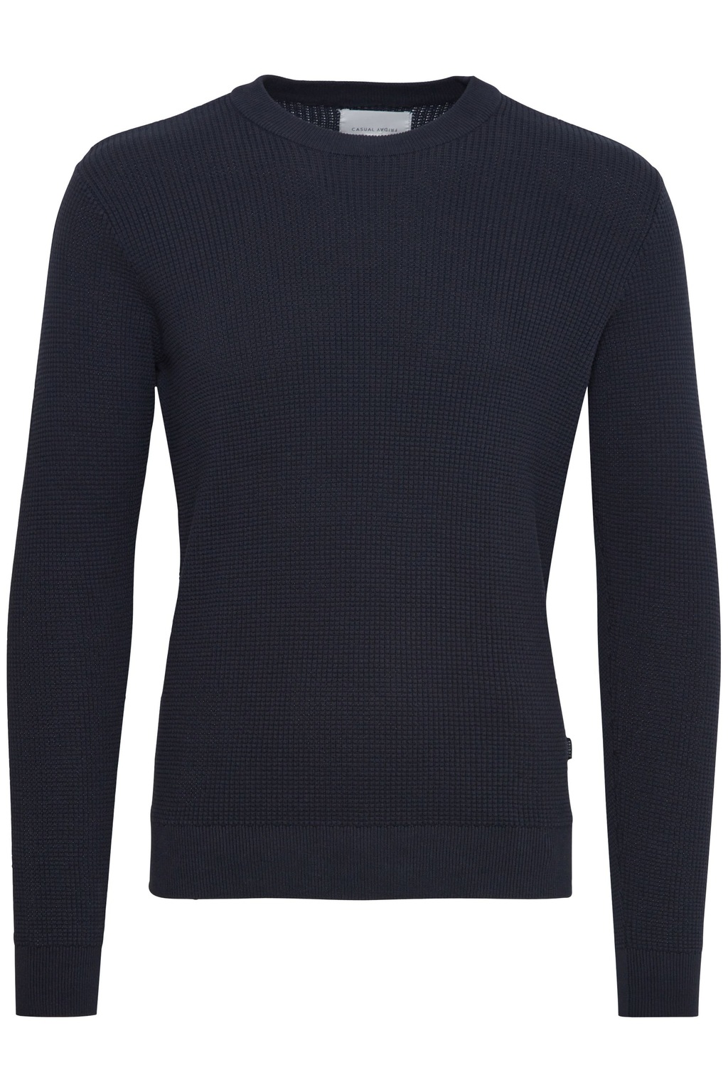 Casual Friday Strickpullover CFKarlo 0092 structured crew neck knit - 20504 günstig online kaufen