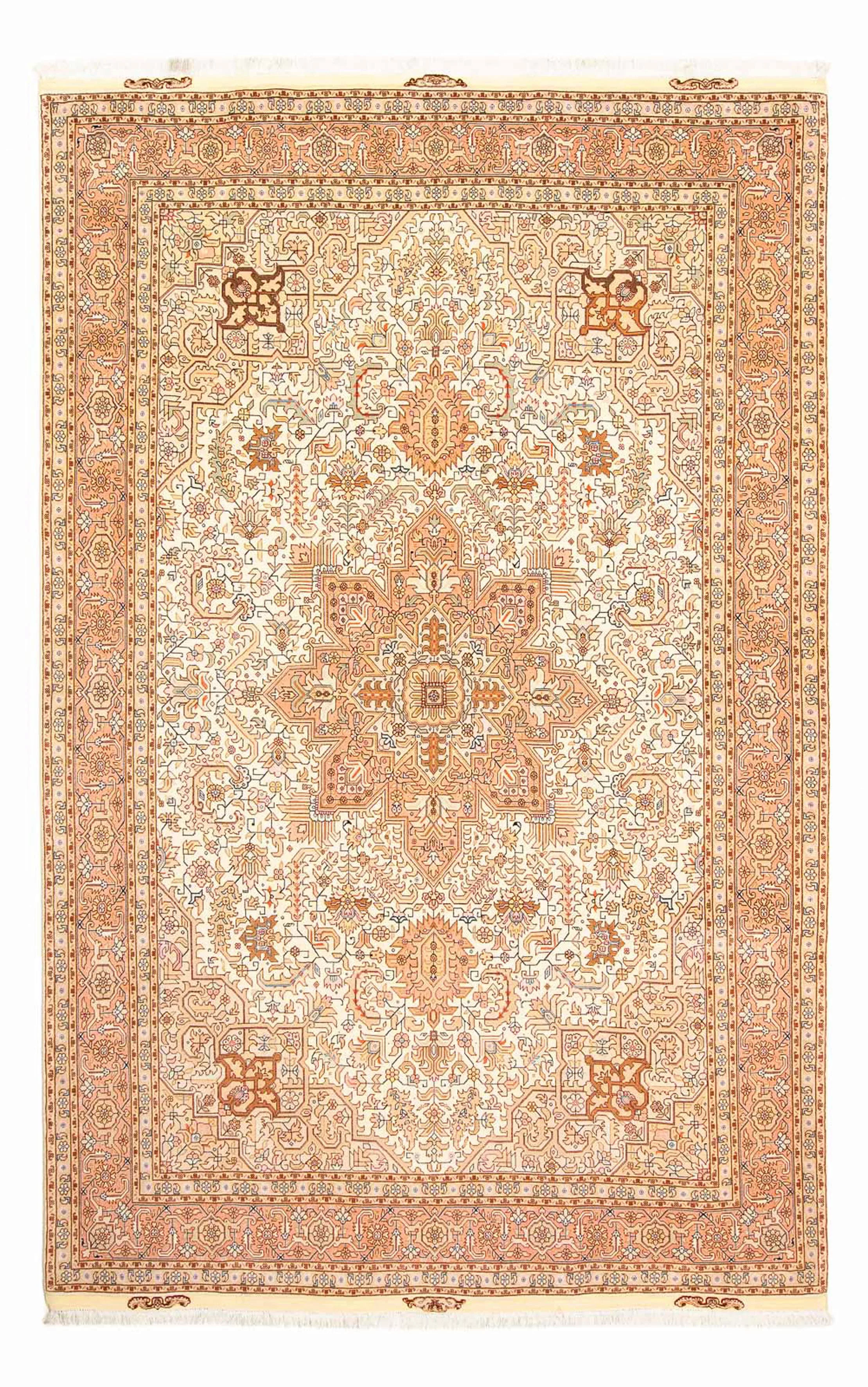 morgenland Orientteppich »Perser - Täbriz - Royal - 308 x 202 cm - beige«, günstig online kaufen