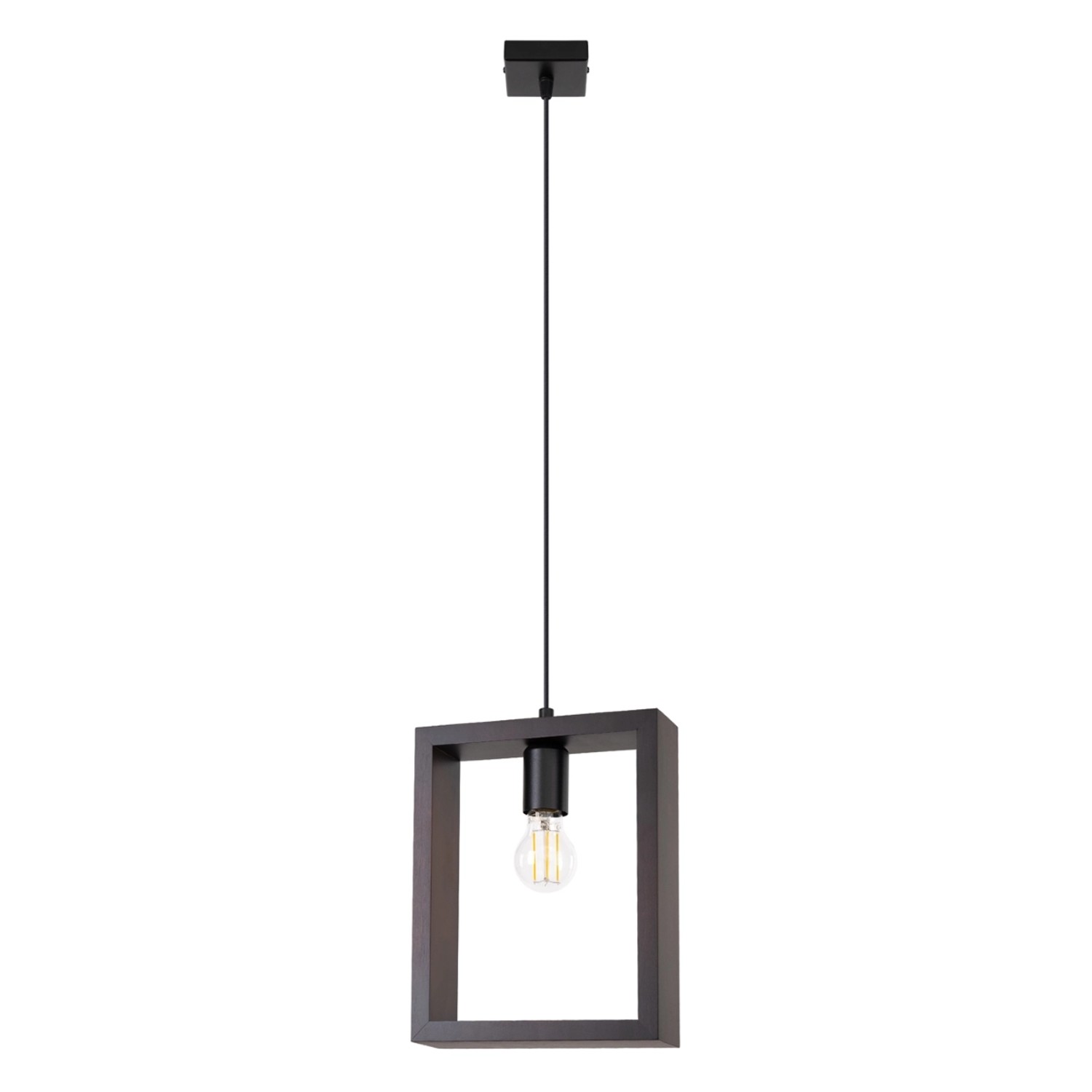 Sollux Lighting Pendelleuchte Aries Wenge günstig online kaufen