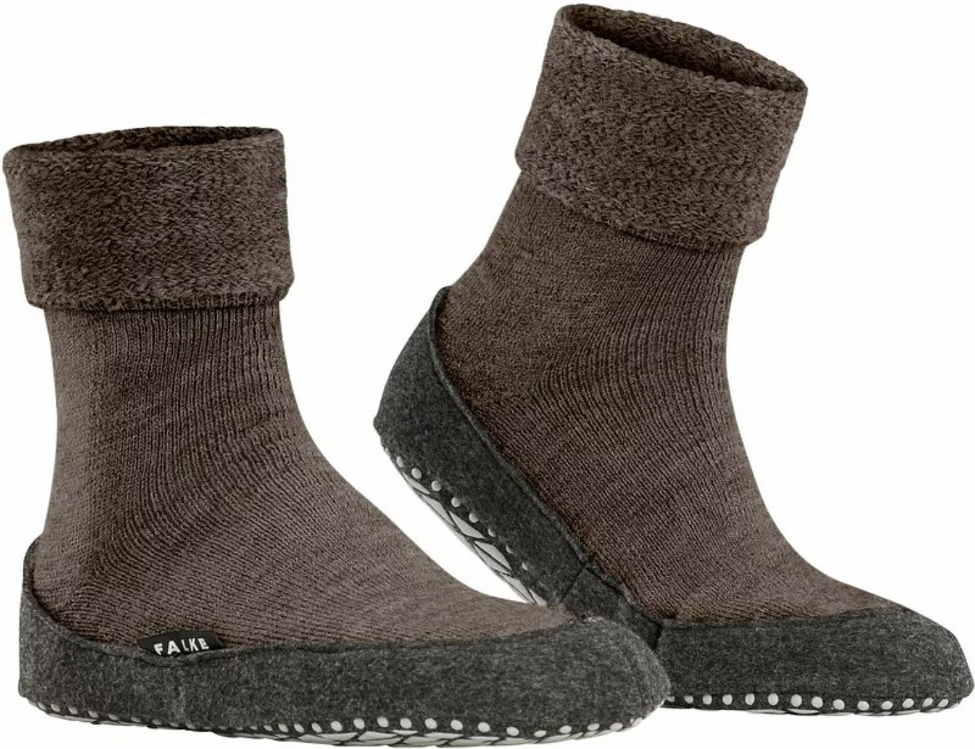 Falke Cosyshoe Hausschuhe Braun - Größe 39-40 günstig online kaufen