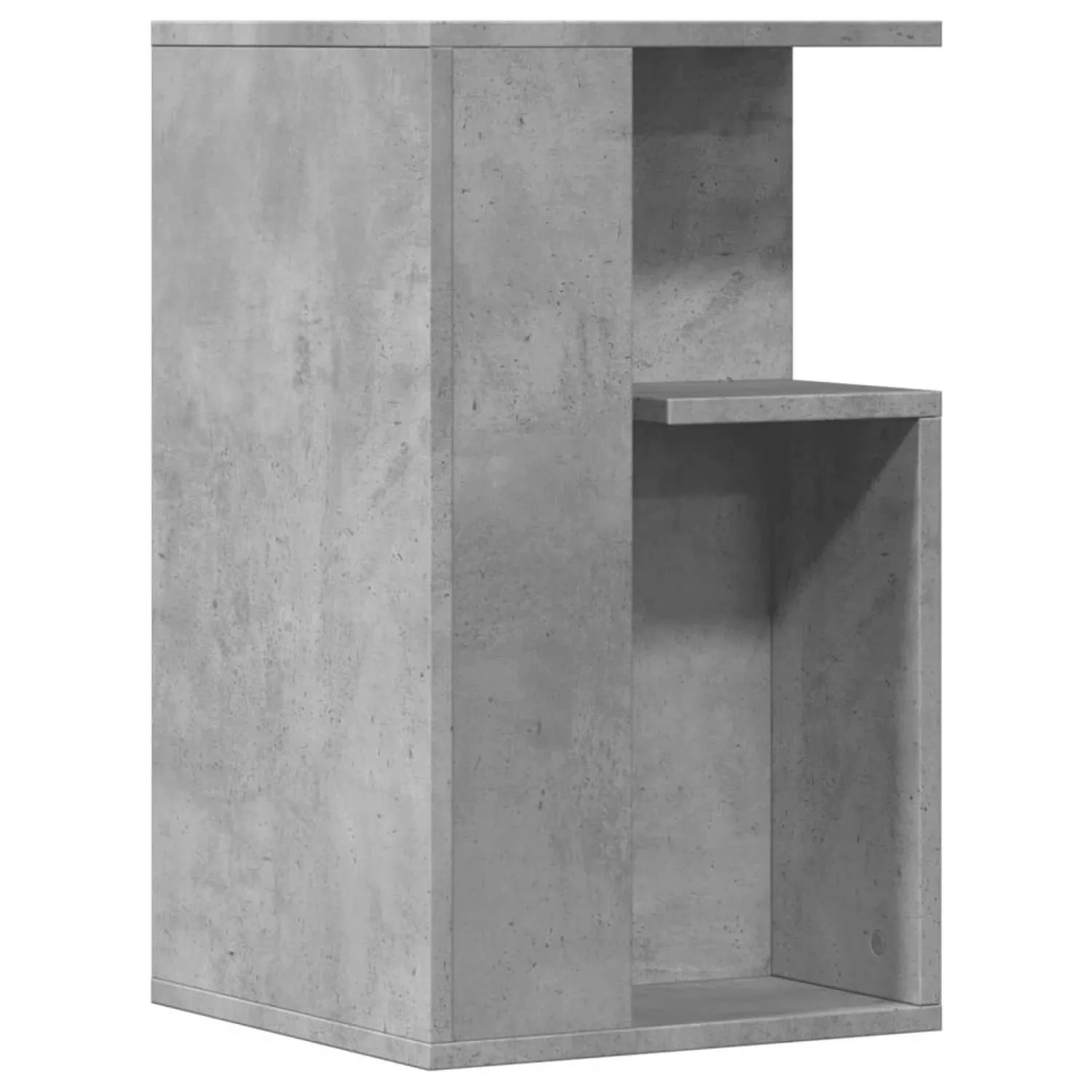 vidaXL Beistelltisch Betongrau 35x35x60 cm Holzwerkstoff günstig online kaufen