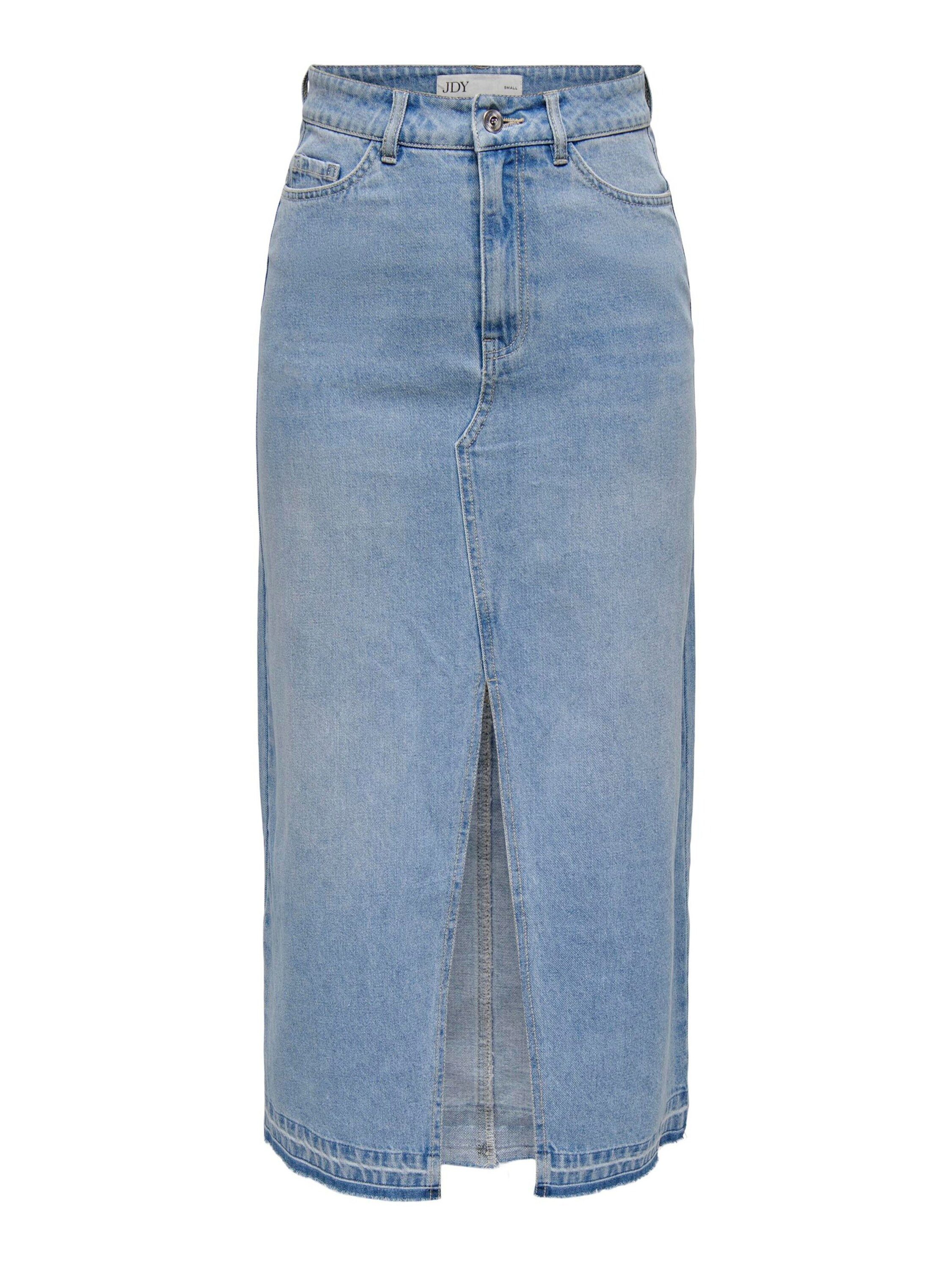 JACQUELINE de YONG Sommerrock Maxi Jeans günstig online kaufen