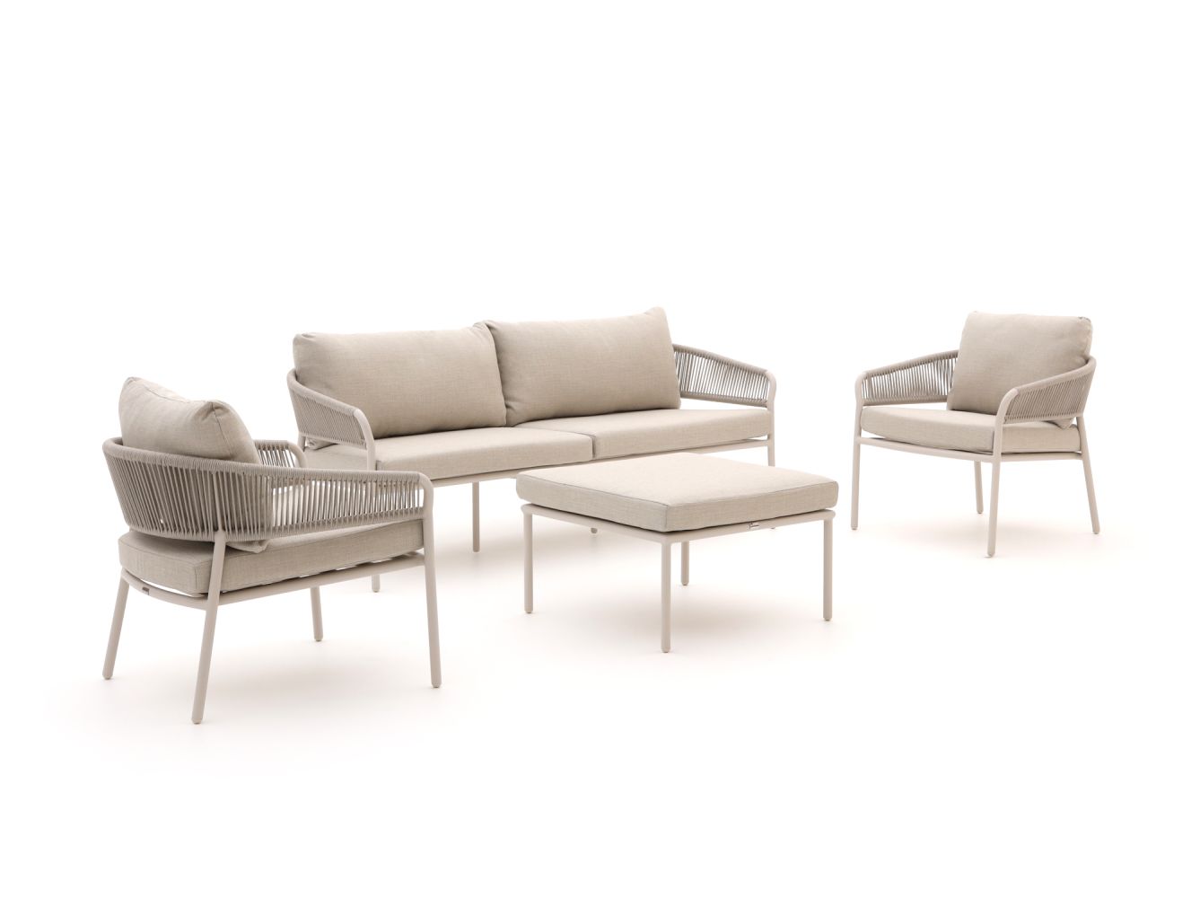 Bellagio Nova Siri Sessel-Sofa Lounge-Set 4-teilig günstig online kaufen