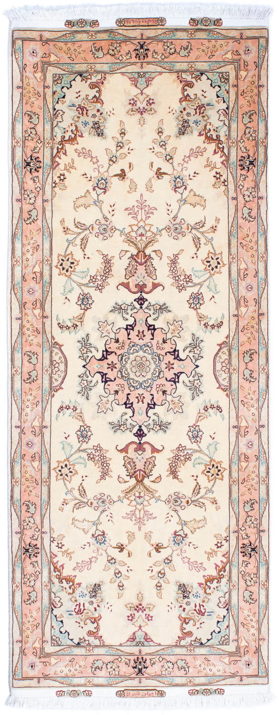 morgenland Orientteppich »Perser - Täbriz - Royal - 212 x 81 cm - beige«, r günstig online kaufen