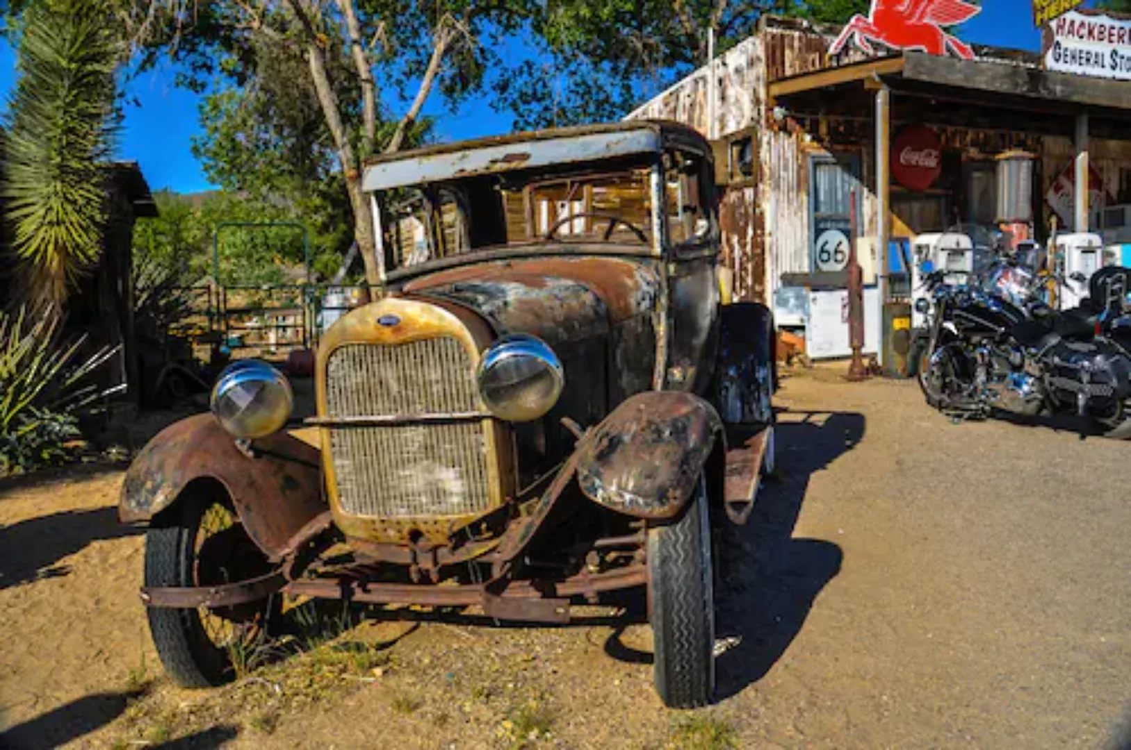 Papermoon Fototapete »Autowrack« günstig online kaufen