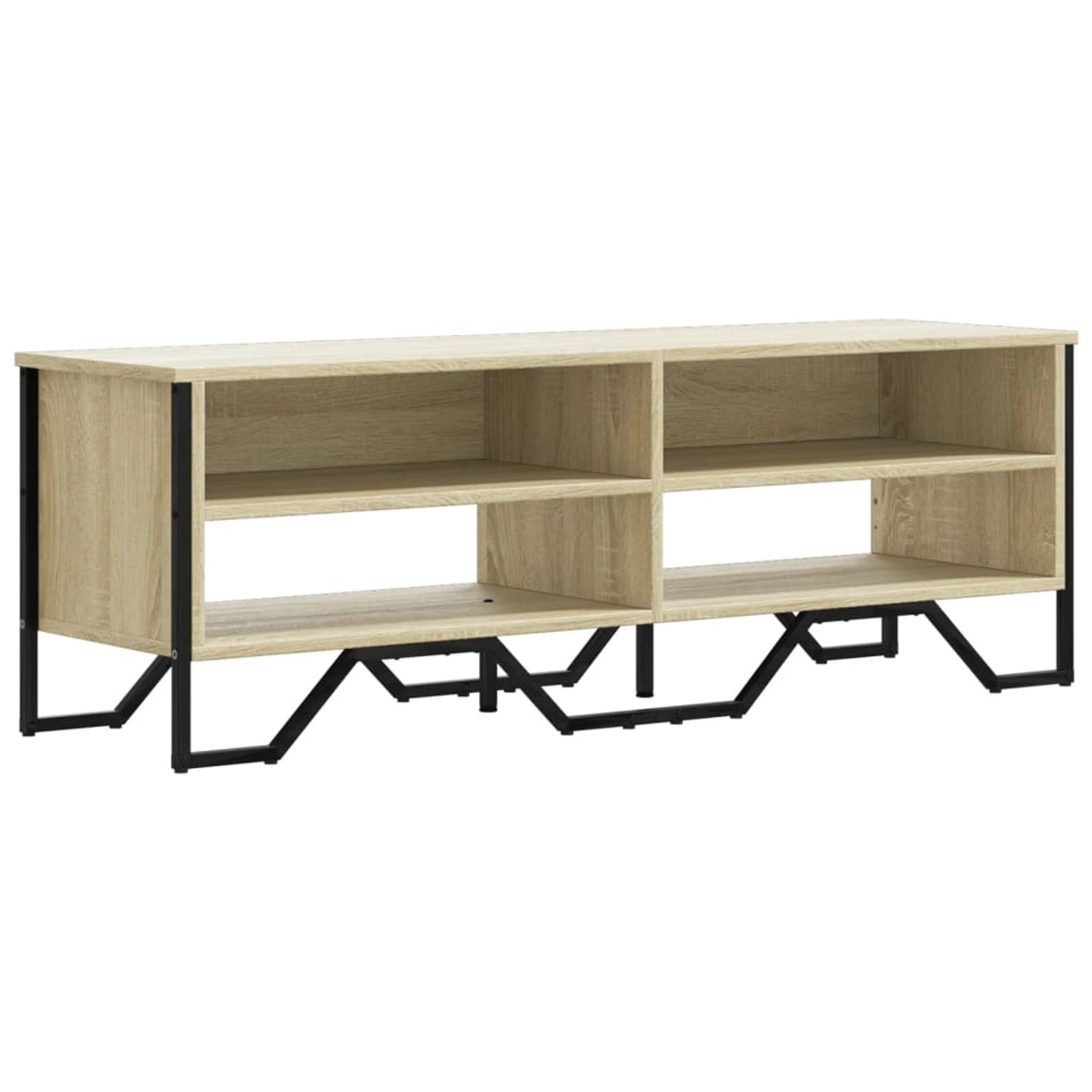 vidaXL TV-Schrank TV-Schrank Sonoma-Eiche 122x34x41 cm Holzwerkstoff (1-St) günstig online kaufen