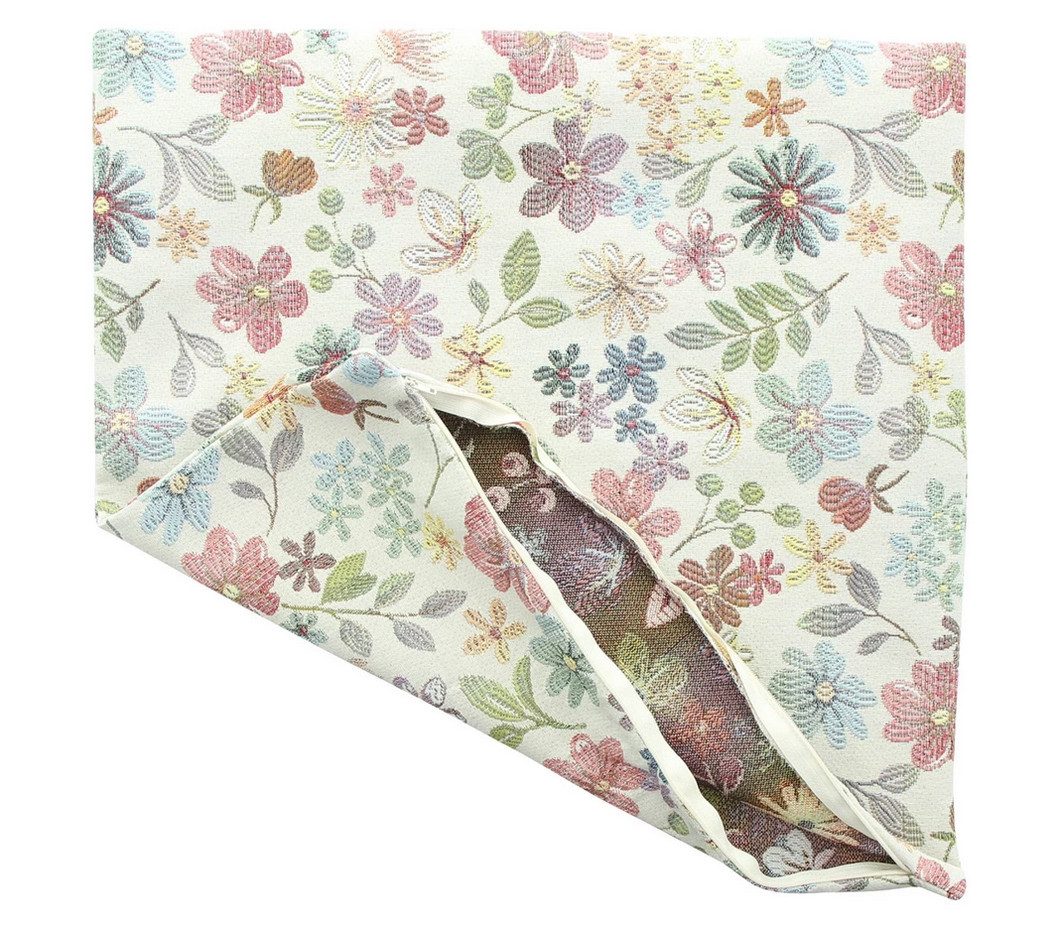 Home-trends24.de Kissenhülle Blume Blüte Kissenhülle Kissenbezug günstig online kaufen