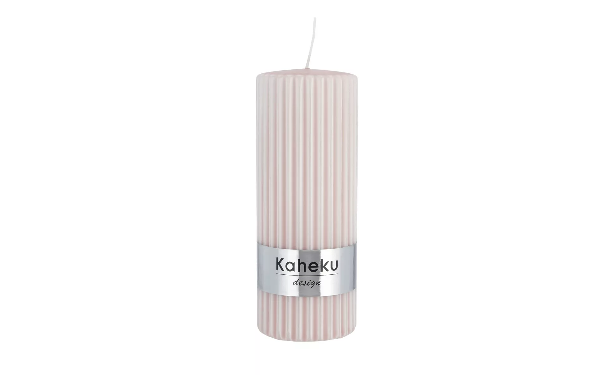 Zylinderkerze Powder - rosa/pink - 15 cm - Dekoration > Kerzen & Lichter - günstig online kaufen