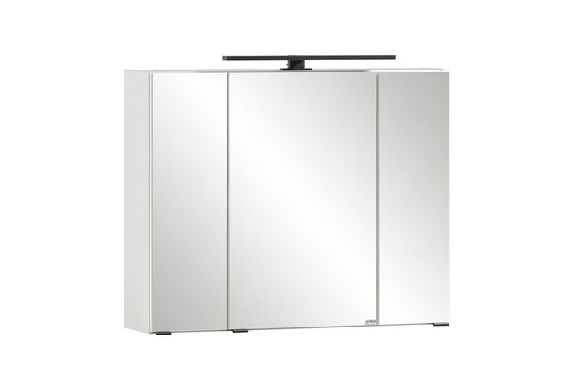 HELD MÖBEL Spiegelschrank in weiß - 80x64x20cm (BxHxT) günstig online kaufen