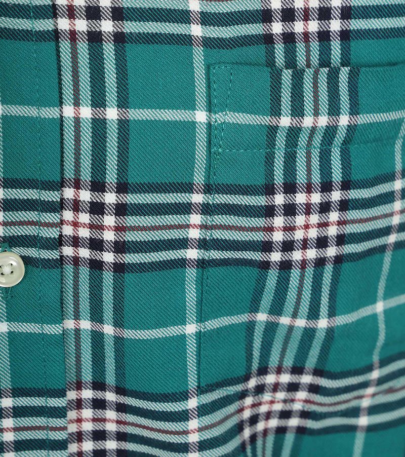 Steppin' Out Flanel Hemd Karos grün - Größe M günstig online kaufen