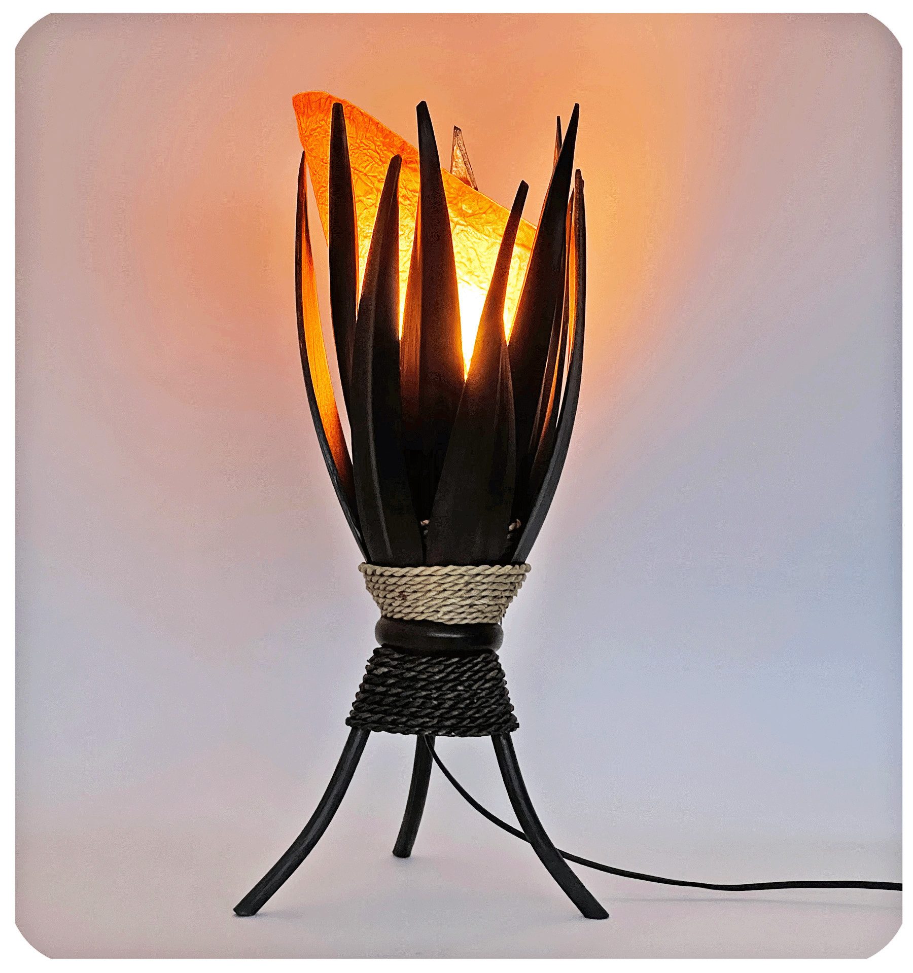 SIMANDRA Stehlampe Bananenblatt Dekolampe, Ambilight, ohne günstig online kaufen