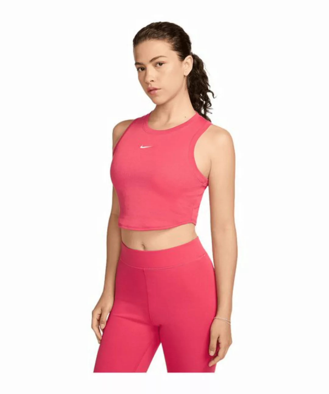 Nike Sportswear Tanktop Essential Rib Crop Tanktop Damen default günstig online kaufen