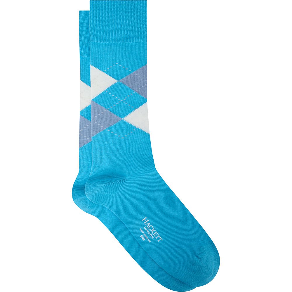 Hackett Argyle Socken M-L Sky / Blue günstig online kaufen