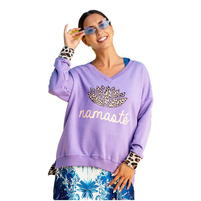 Miss Goodlife Sweatshirt Miss Goodlife Swaetshirt MG11472lila günstig online kaufen