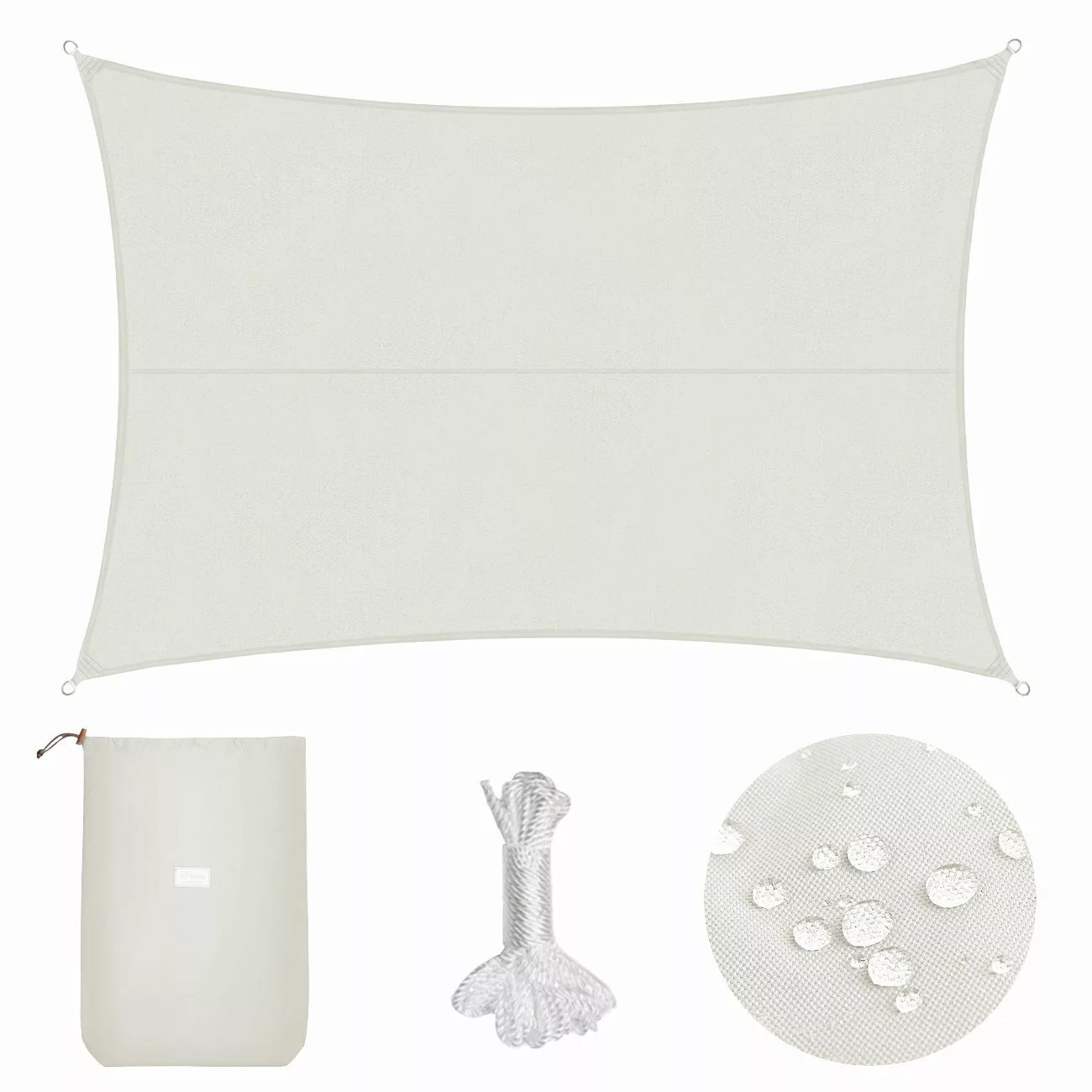 Sekey Sonnensegel Sonnensegel Polyester Wasserdicht Sonnenschutz günstig online kaufen