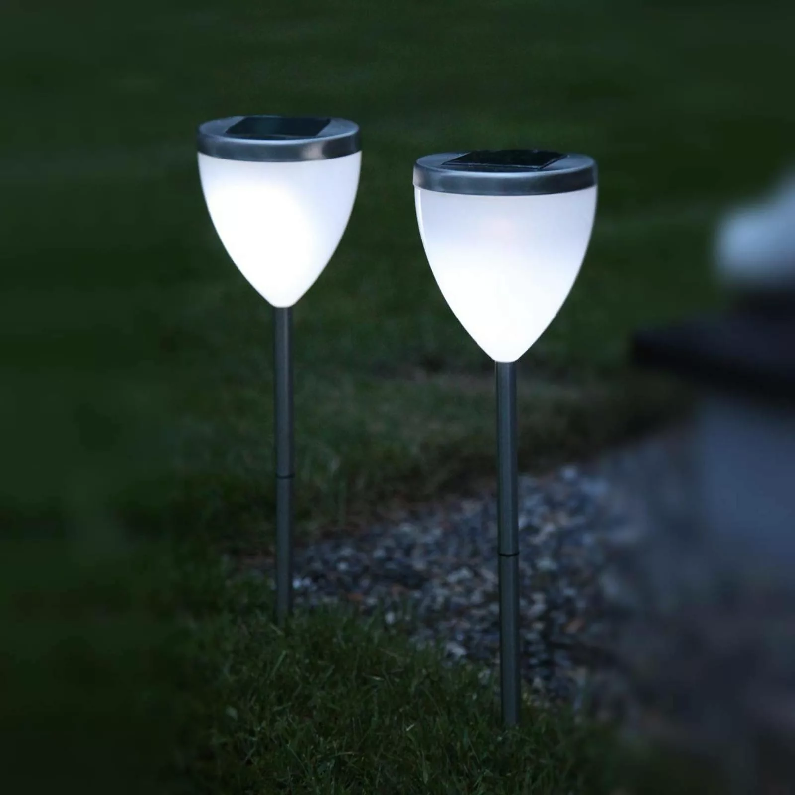 Dekorative Solarleuchte LED Jannik 2-er Set günstig online kaufen