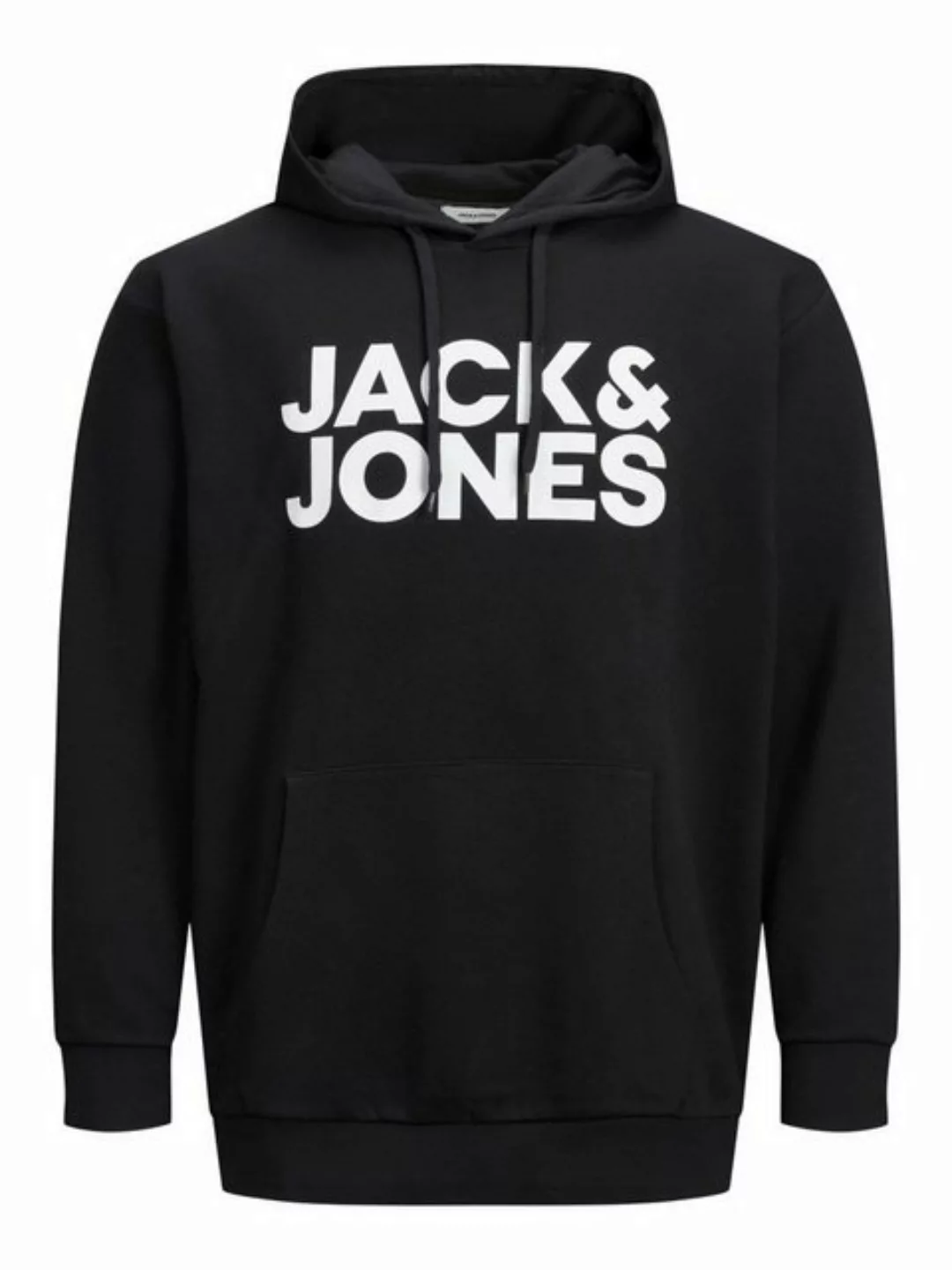 Jack & Jones Herren Hoodie Kapuzenpullover JJECORP LOGO - Regular Fit Pluss günstig online kaufen