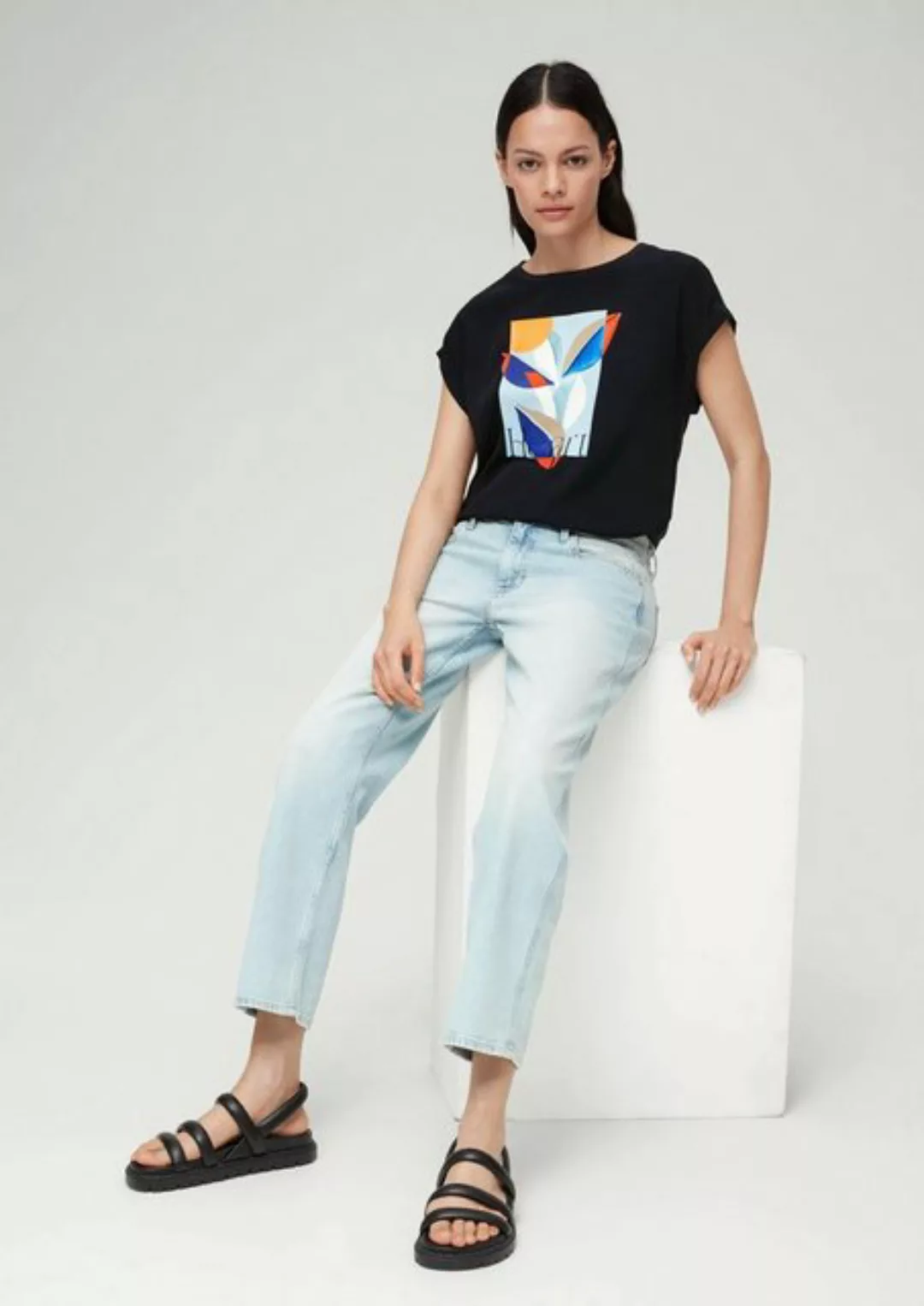 S.oliver Damen T-Shirt 2133400.306 günstig online kaufen