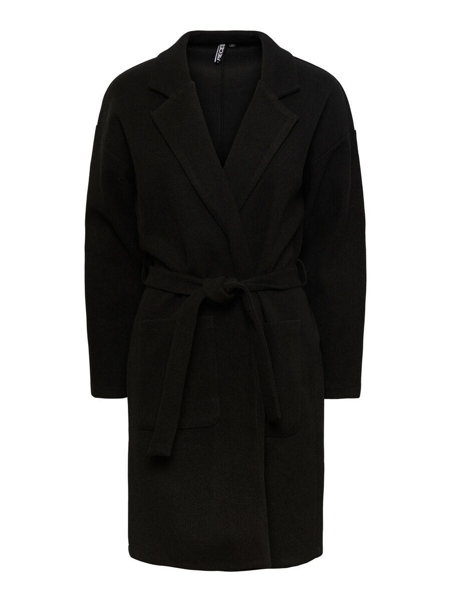 PIECES Pcjolene Mantel Damen Schwarz günstig online kaufen