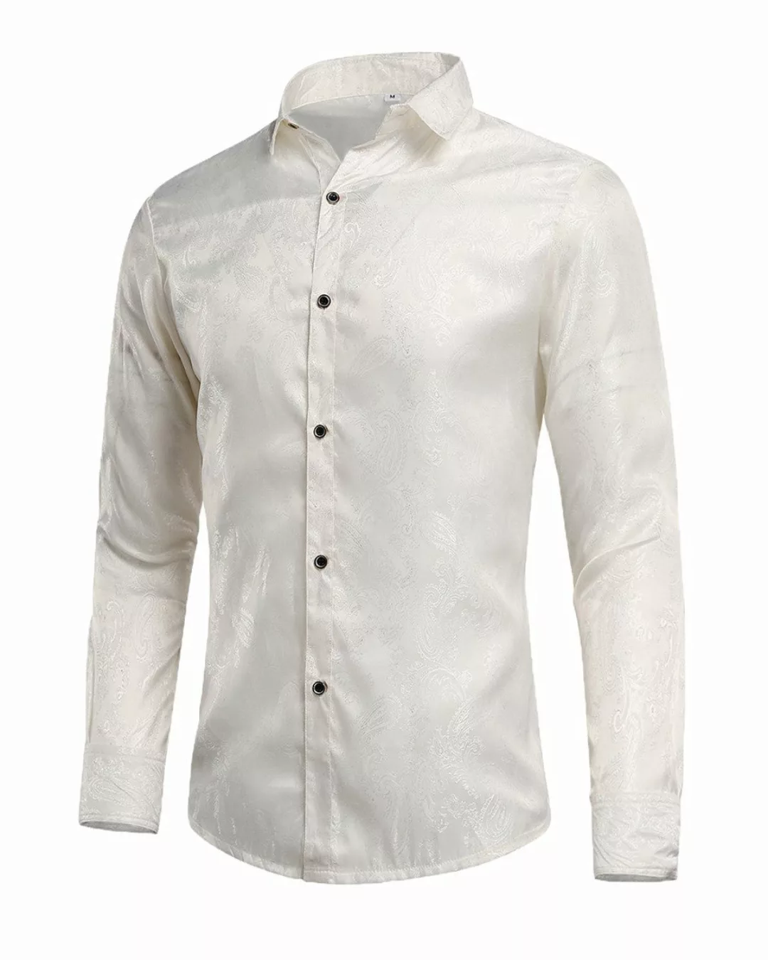 Allthemen Langarmhemd mit floralem Muster dünnes günstig online kaufen