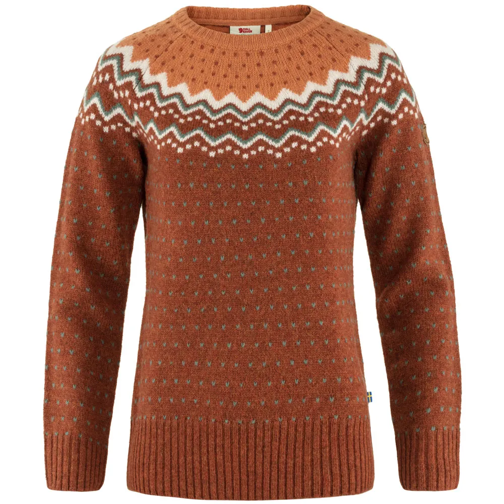 Fjaellraeven Oevik Knit Sweater Chalk White/Flint Grey günstig online kaufen