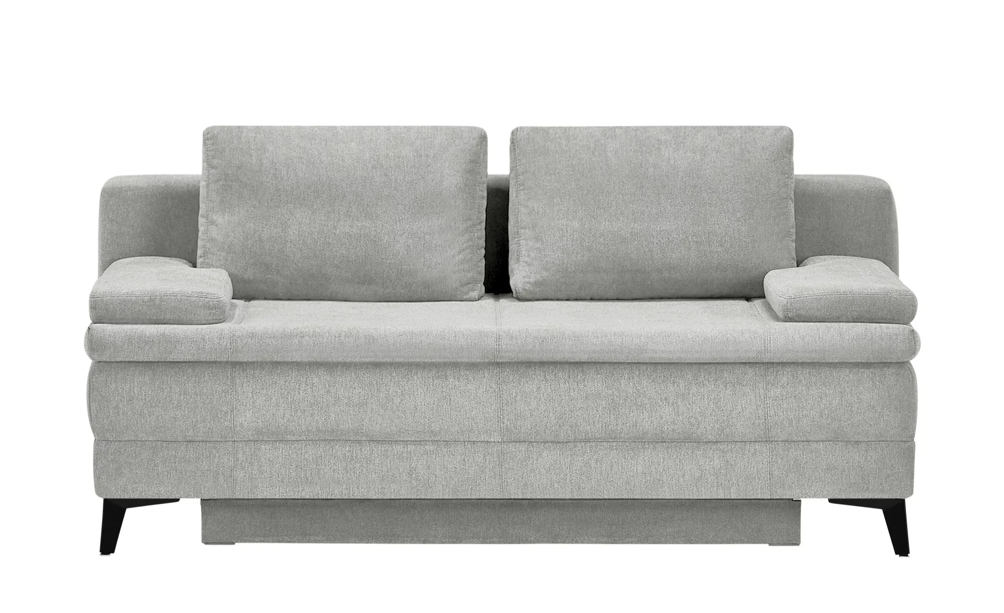 Boxspring- Schlafsofa - grau - 200 cm - 93 cm - 107 cm - Polstermöbel > Sof günstig online kaufen