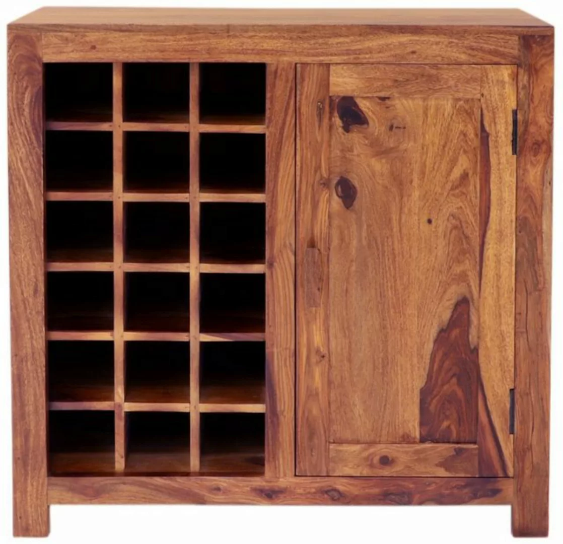 Indischesmoebelhausde Barschrank Barschrank Kali 90x90x45 aus indischem She günstig online kaufen