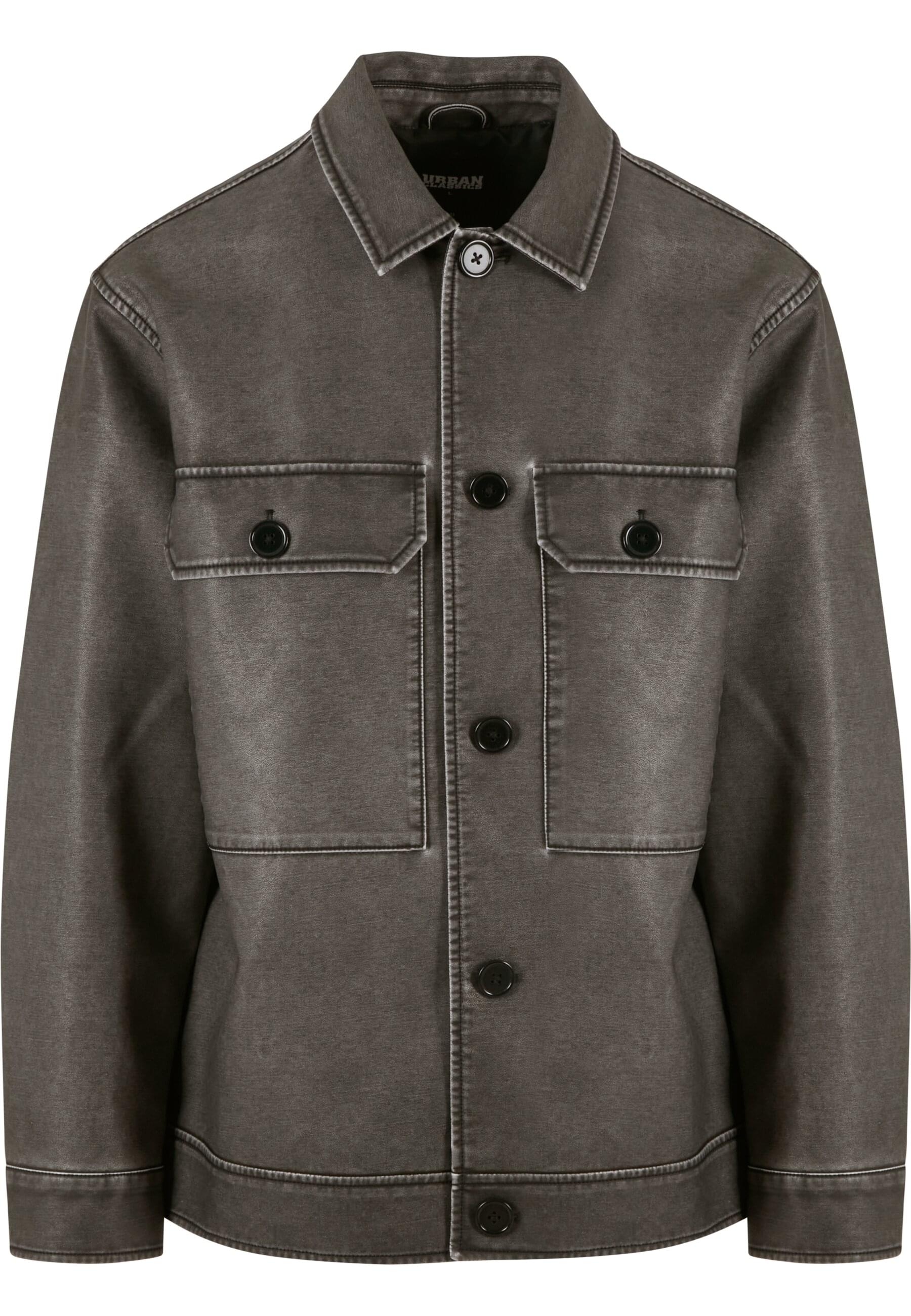 URBAN CLASSICS Lederjacke "Urban Classics Vintage Jacket", (1 St.), ohne Ka günstig online kaufen