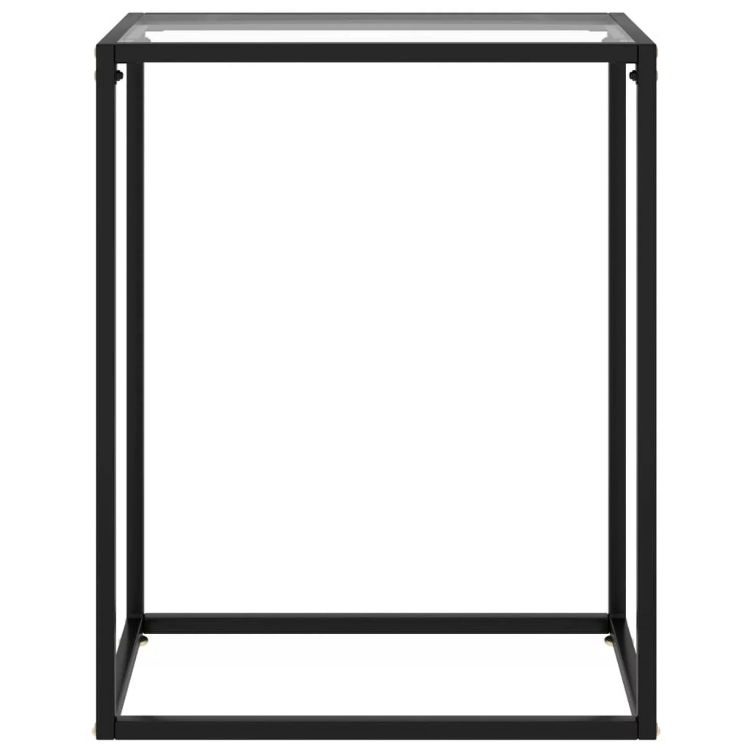 Konsolentisch Transparent 60x35x75 Cm Hartglas günstig online kaufen