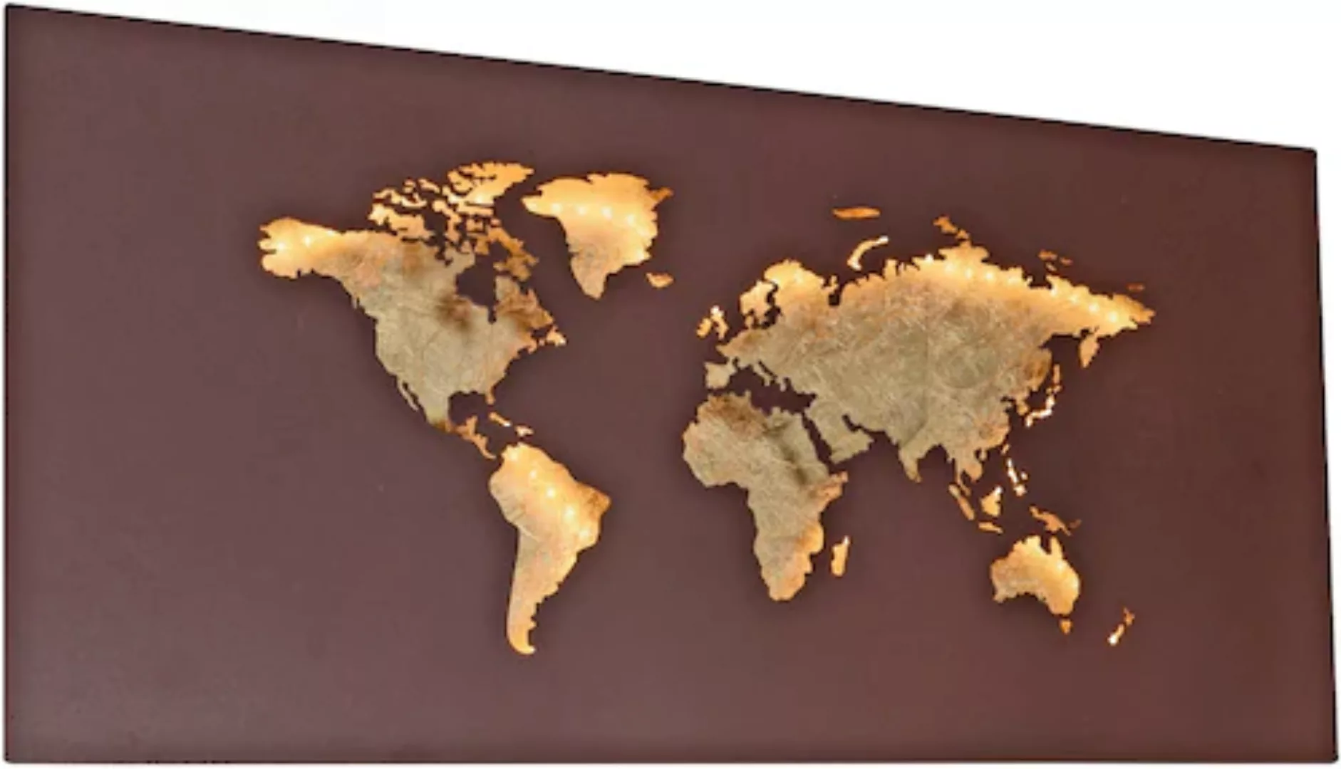 Paul Neuhaus LED Wandleuchte »MAP«, 1 flammig-flammig günstig online kaufen