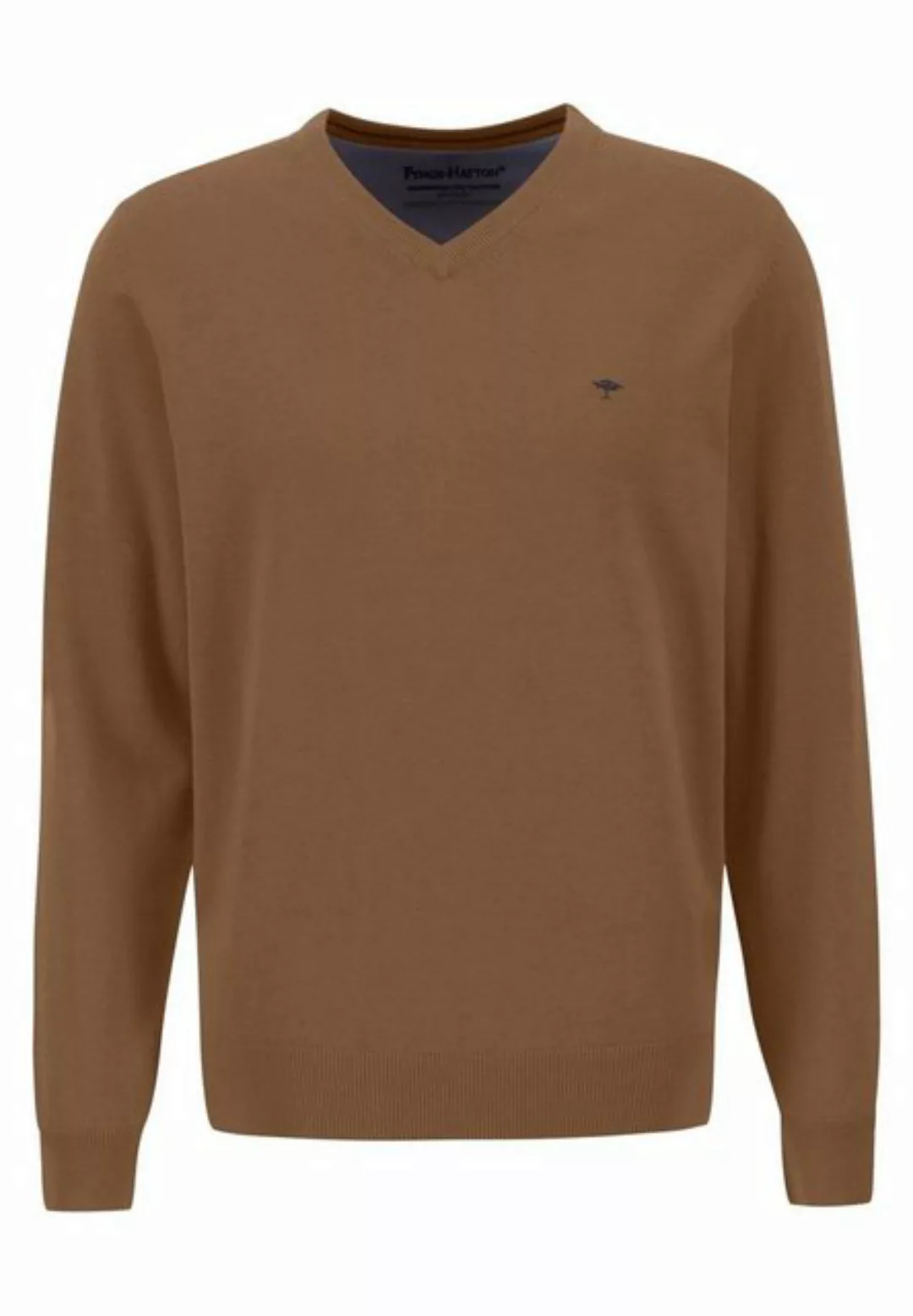 FYNCH-HATTON Strickpullover - V-Neck Pullover - Sweatshirt - klassisch günstig online kaufen