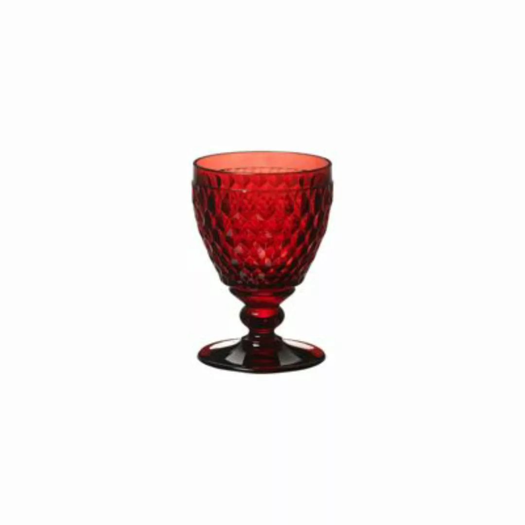 Villeroy & Boch Weißwein Boston coloured Weissweinglas red 0,23 l (rot) günstig online kaufen