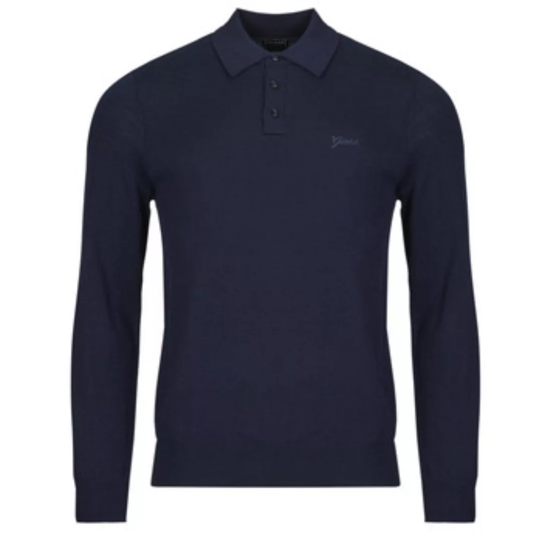 Guess  Pullover LS WOOL CARTER SWEATER POLO günstig online kaufen