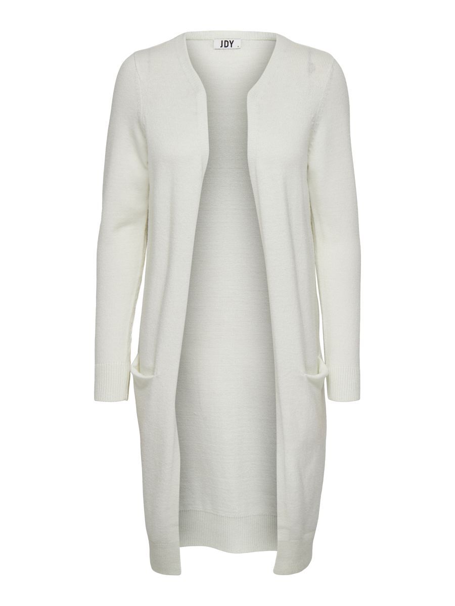 ONLY Langer Strickjacke Damen White günstig online kaufen