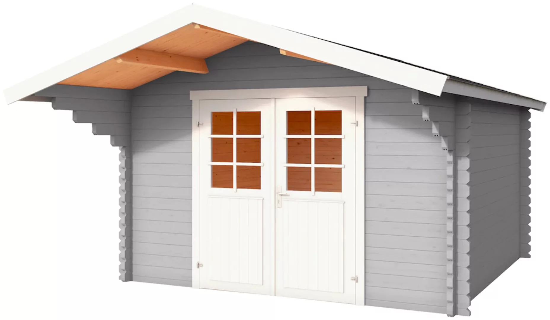 LASITA MAJA Gartenhaus "Viljandi 34", Blochbohlenhaus 34mm, Fundamentmass 3 günstig online kaufen